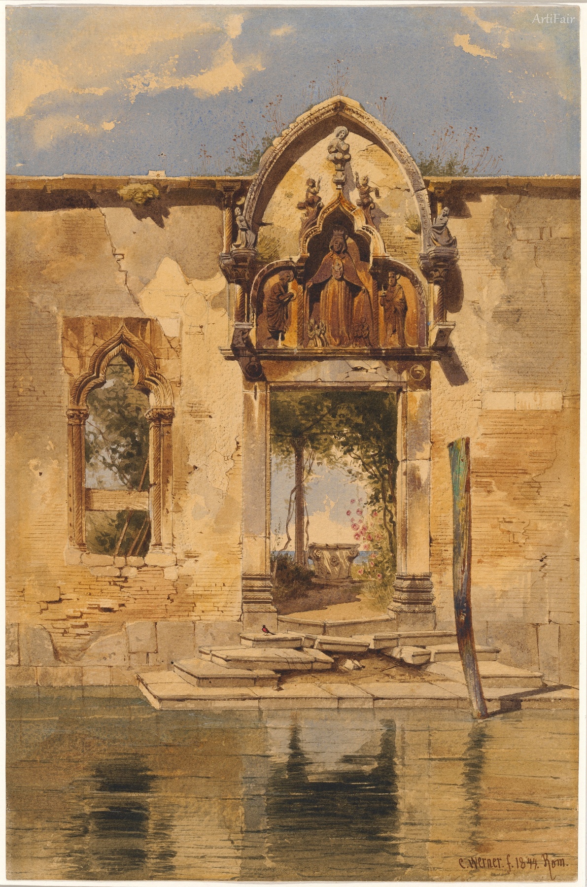 Portal of the Madonna della Misericordia from the Canal