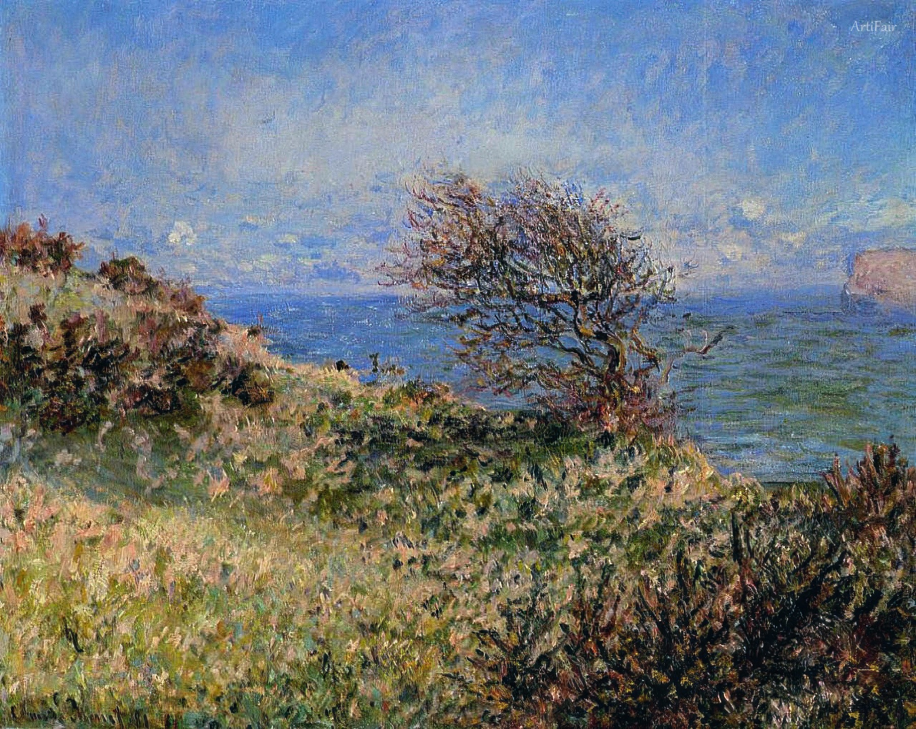 On the Cliff at Fecamp