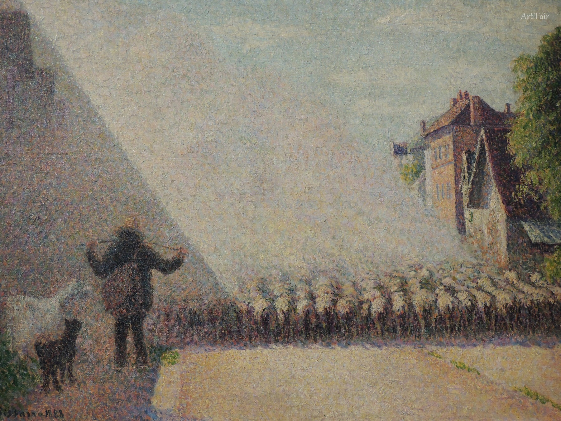 The Flock of Sheep at Éragny