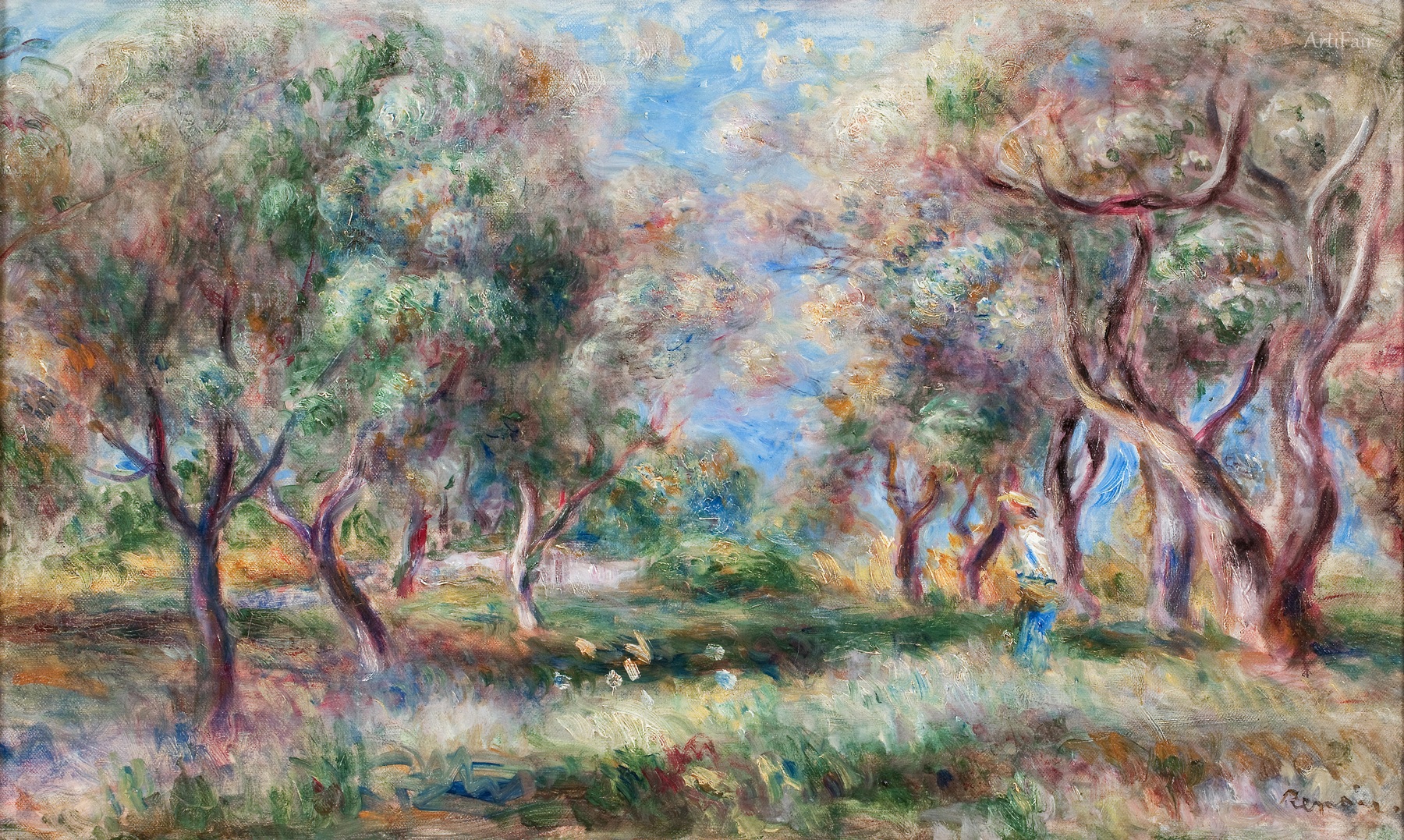 The Olive Trees of Cagnes