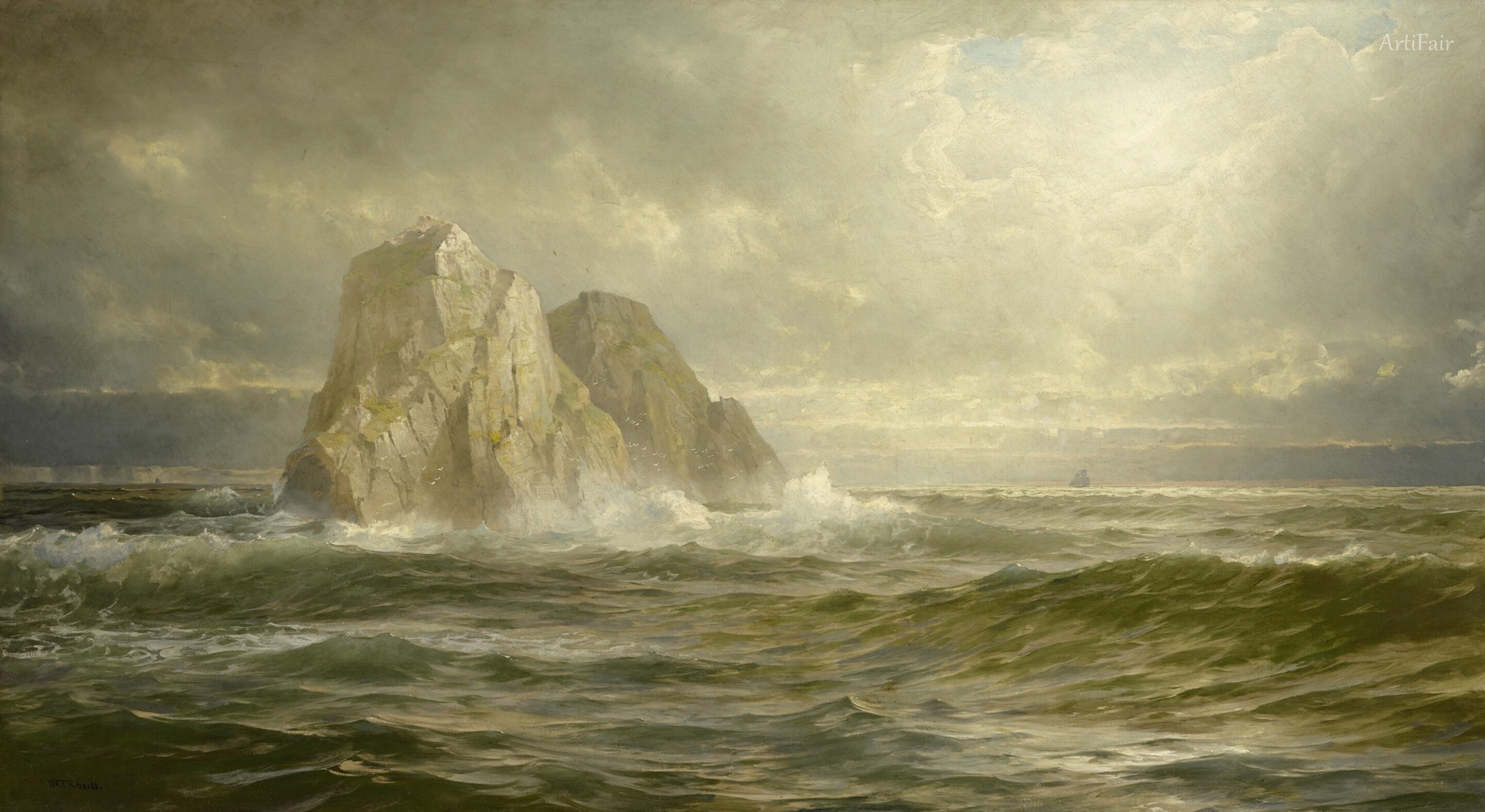 Skelligs, pobřeží Irska 1882