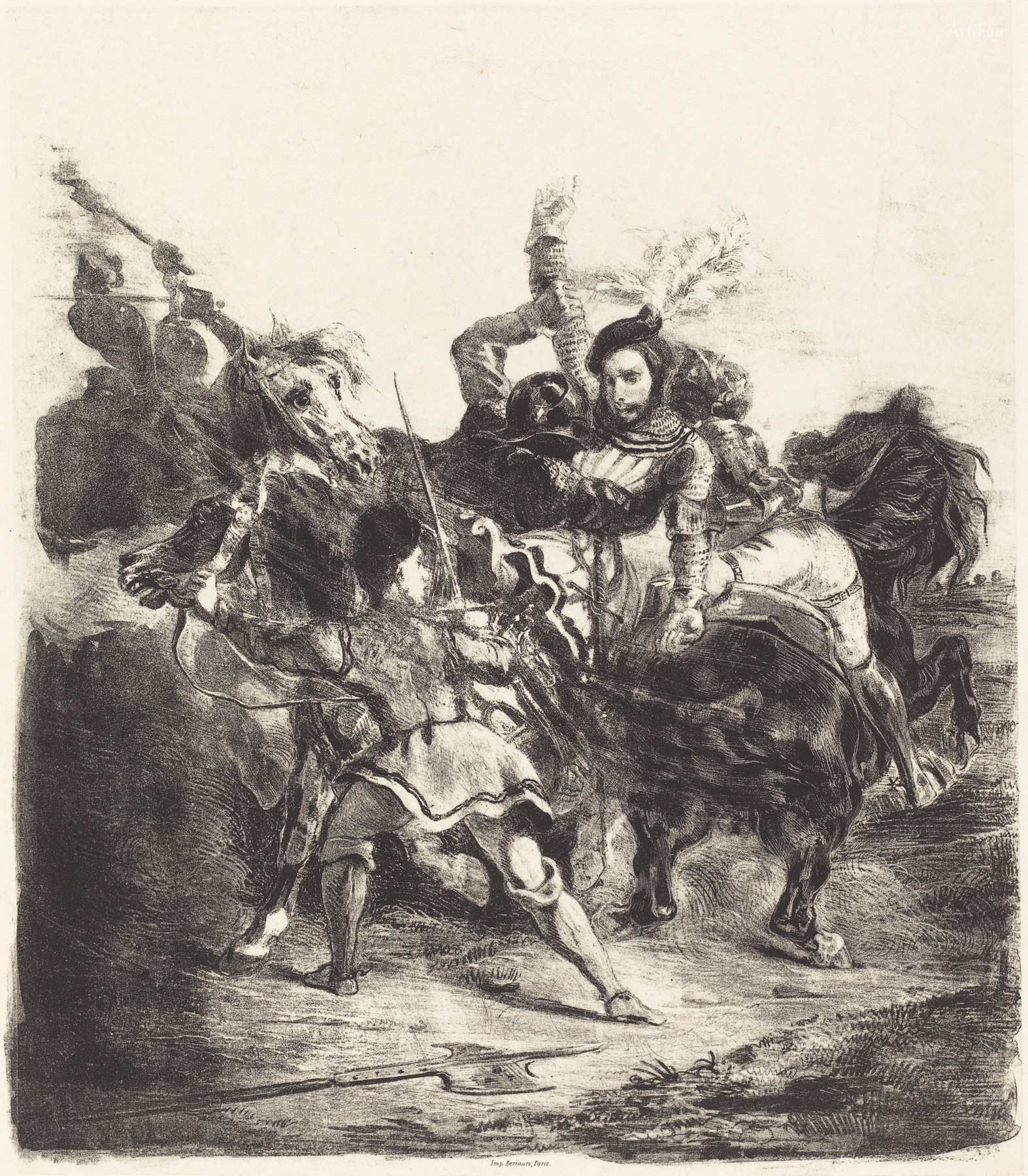 Weislingen Attacked by Goetz's Men