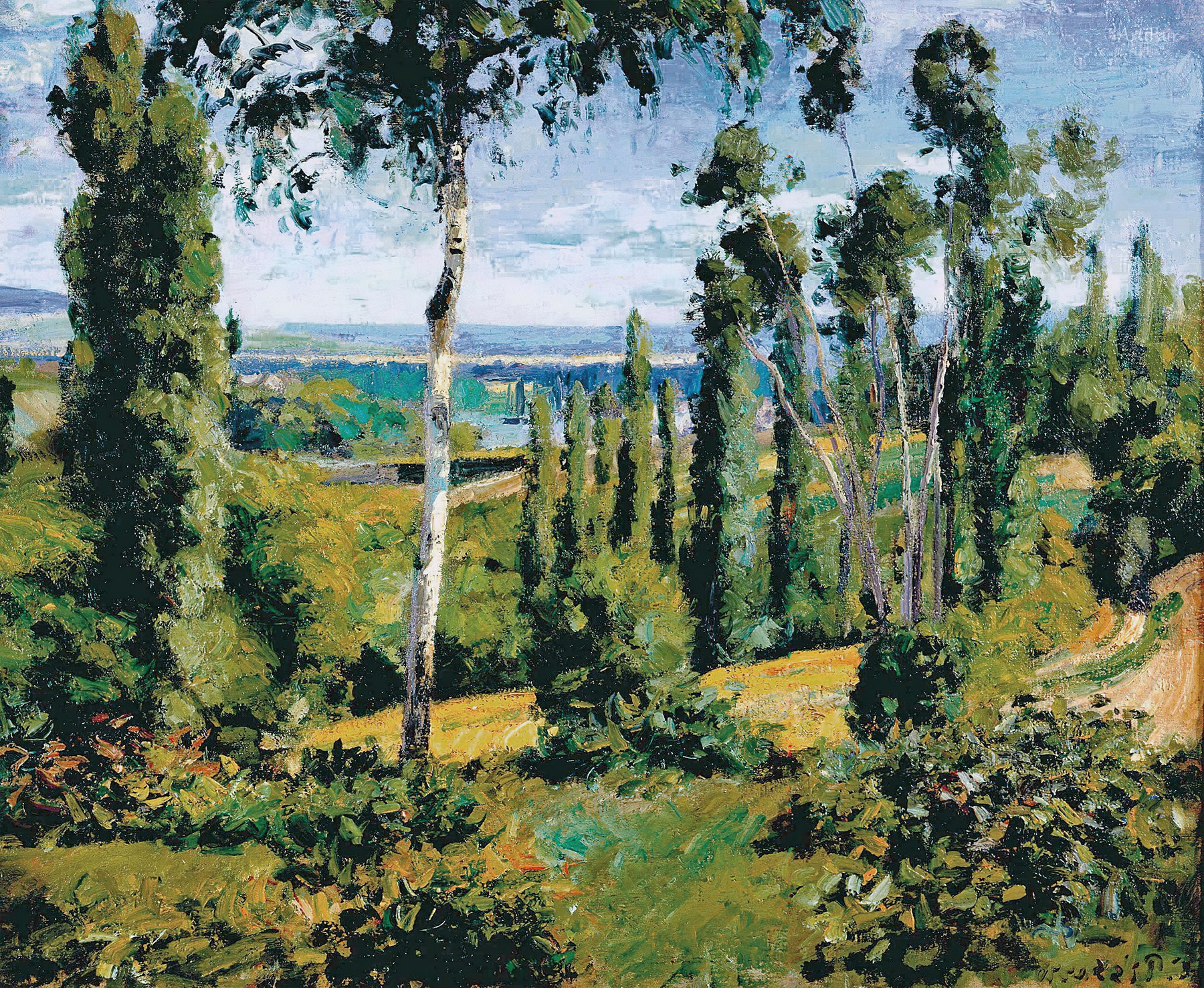 Landscape near Conflans Sainte-Honorine