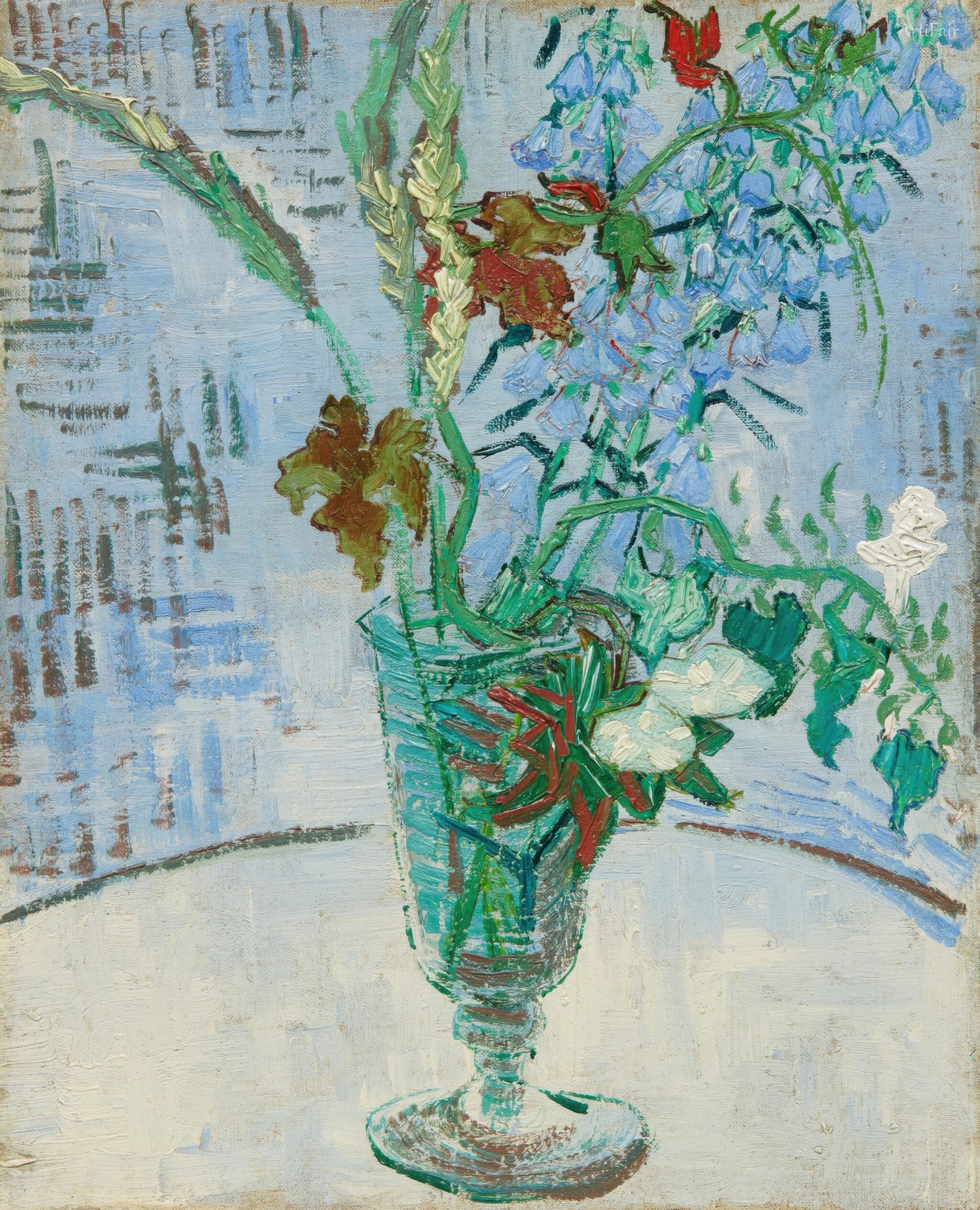 Flowers in a Glass