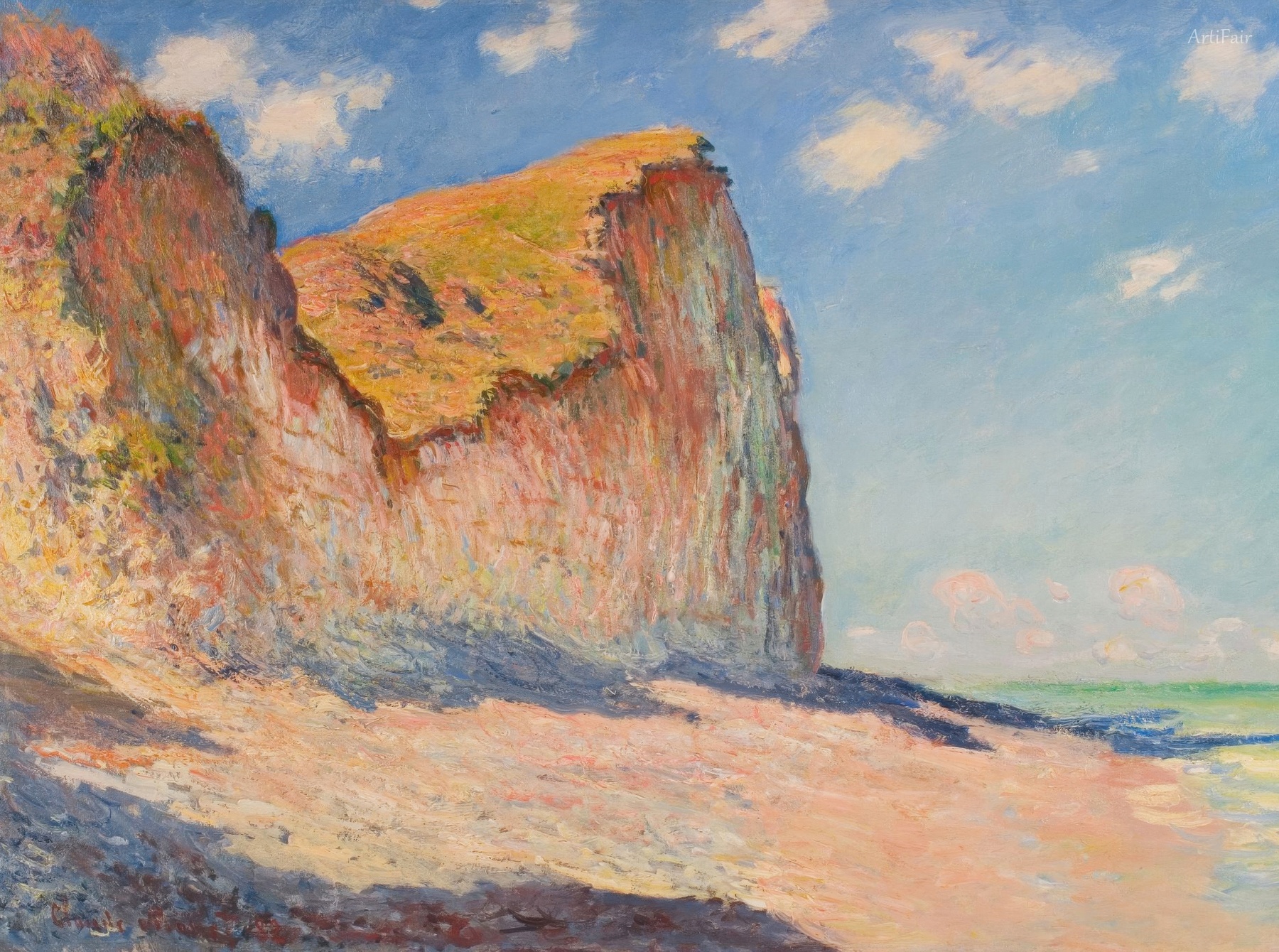 Cliffs near Pourville