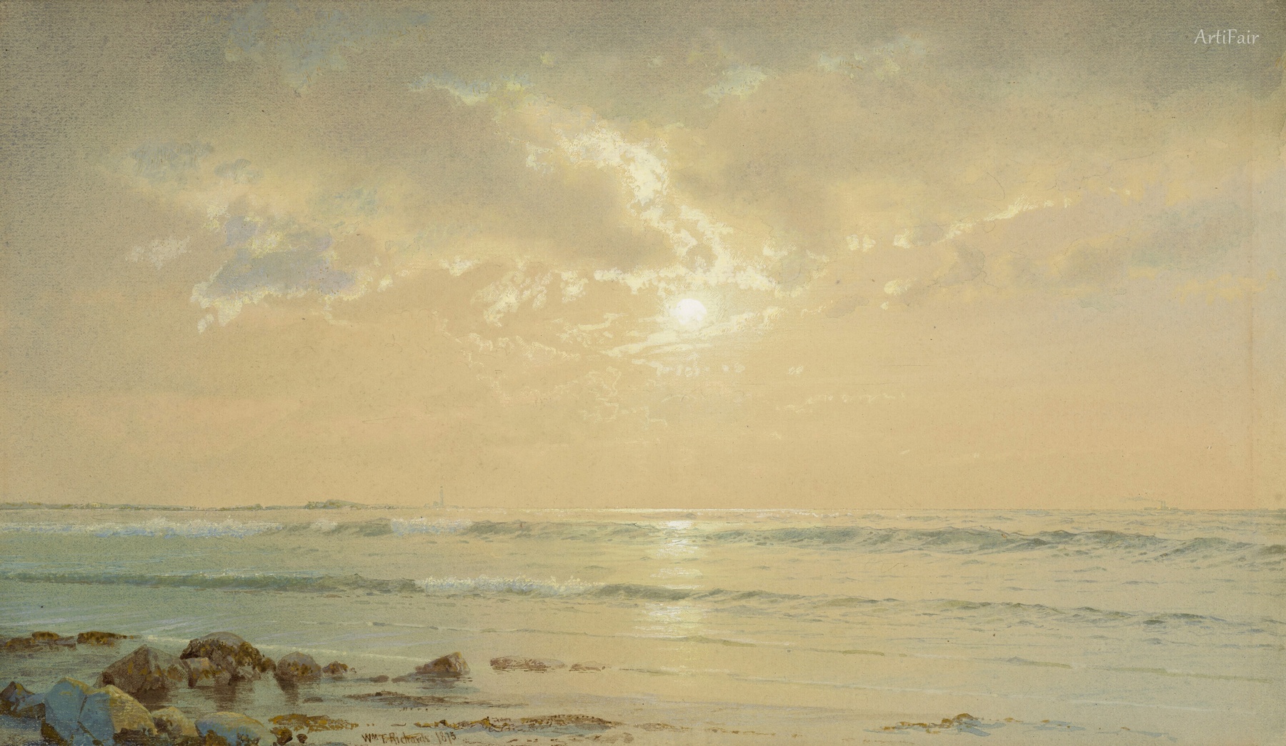 Moonlit Seascape