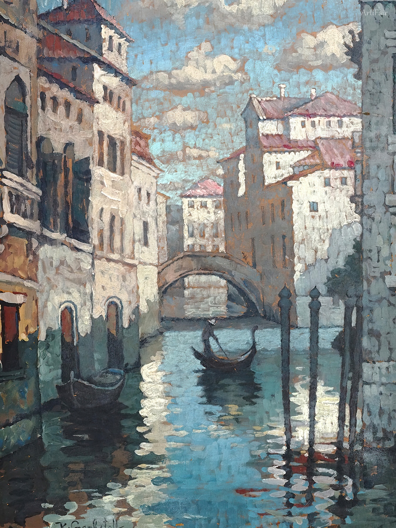Italian City Landscape 1930