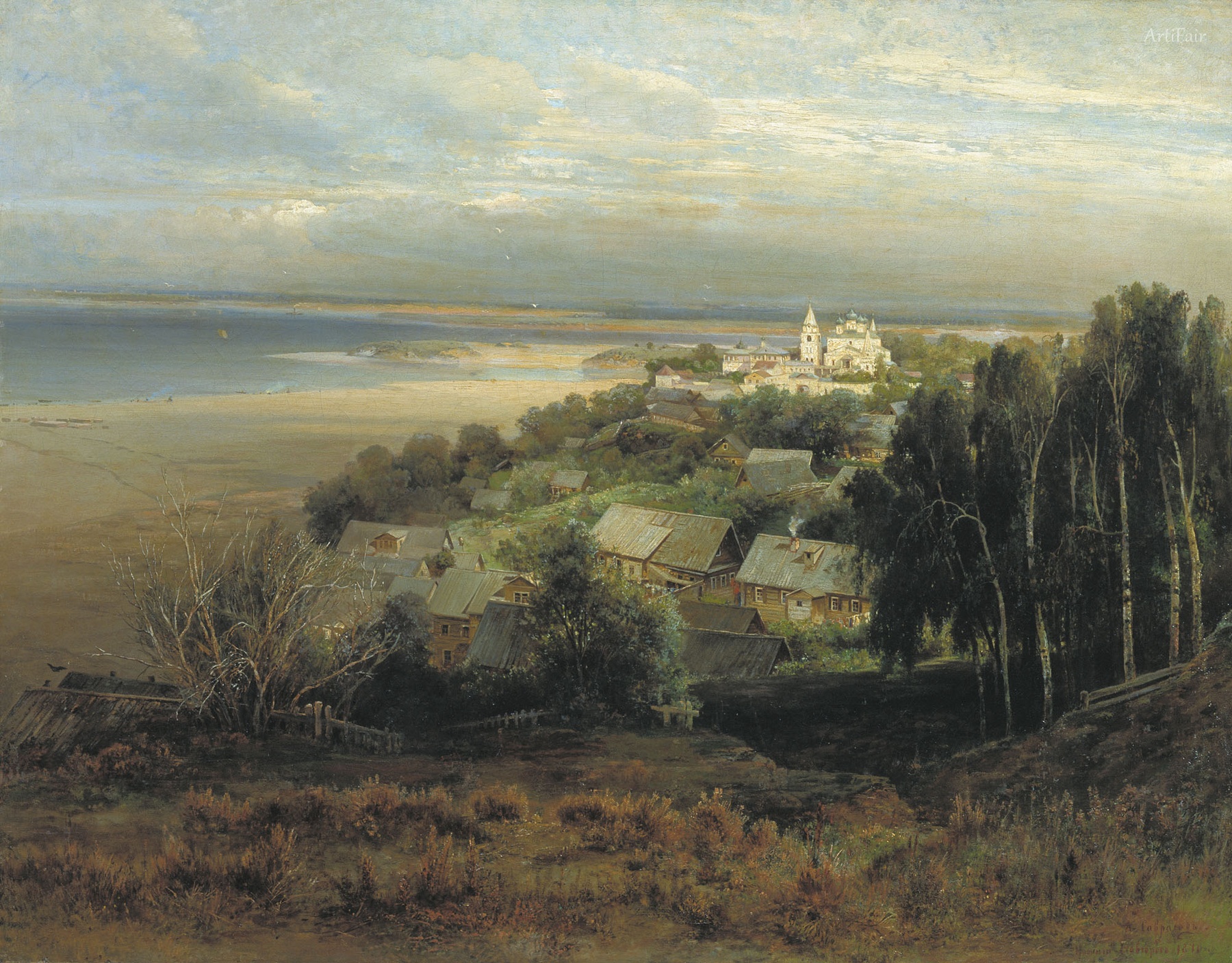 The Pechersky Monastery Near Nizhny Novgorod
