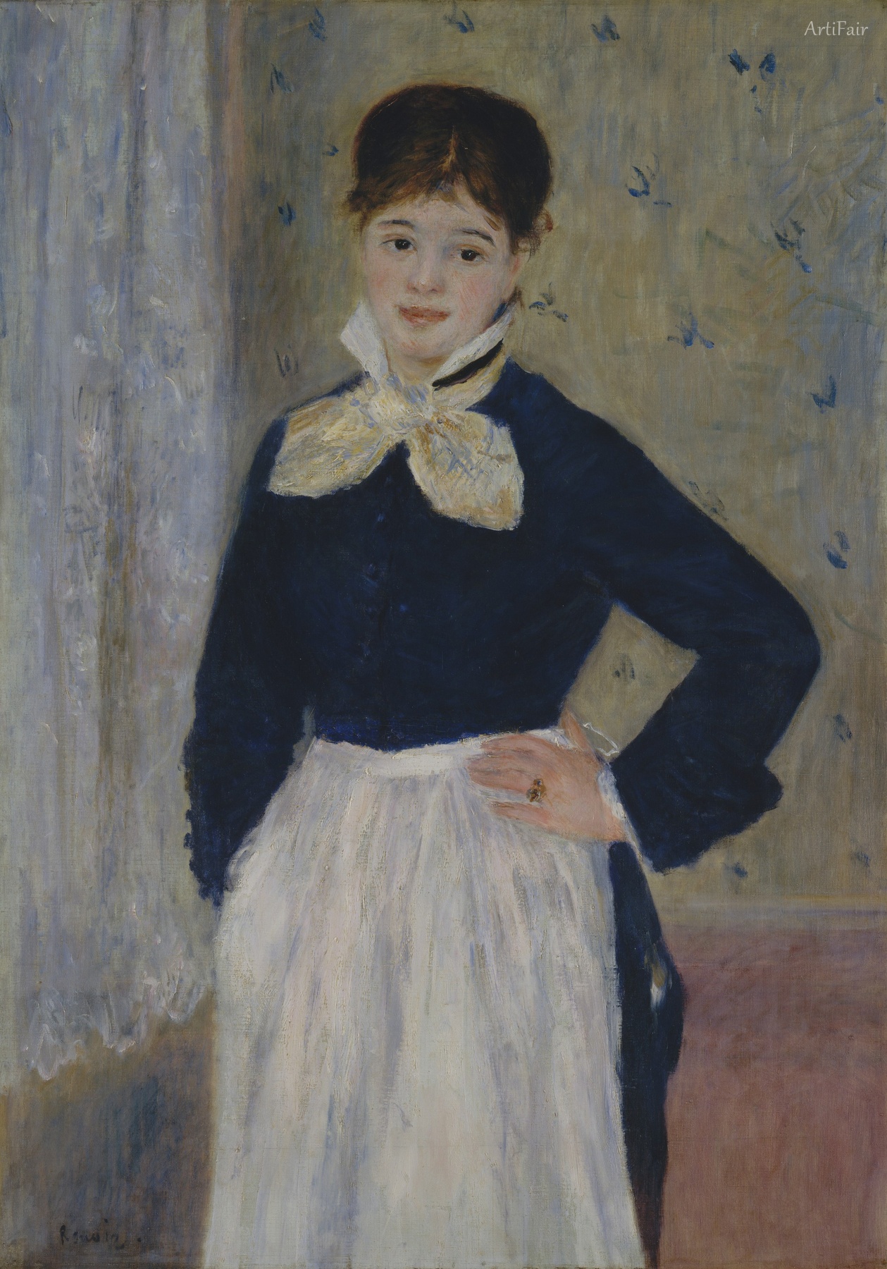 A Waitress at Duval's Restaurant
