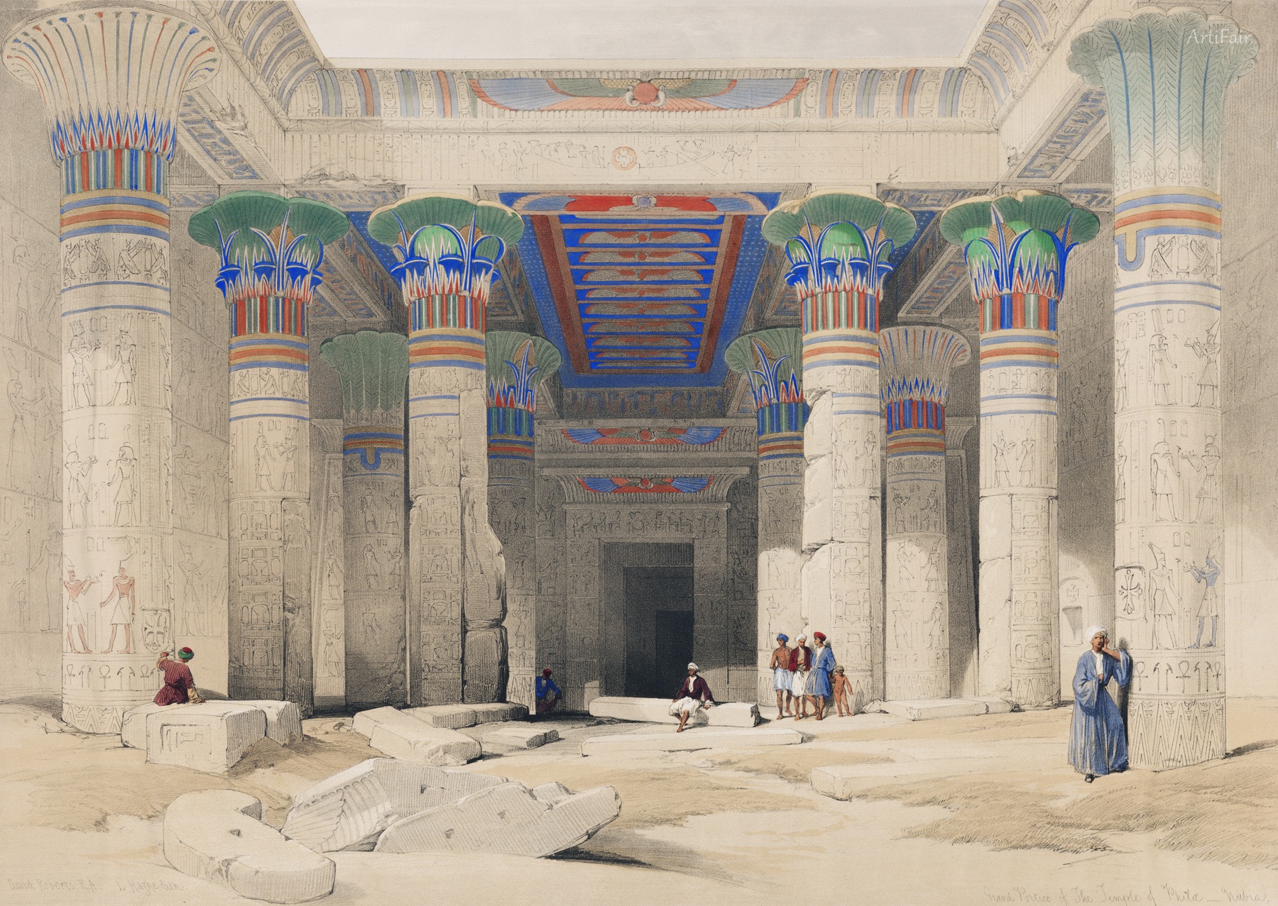 The Portico of the Temple of Philae