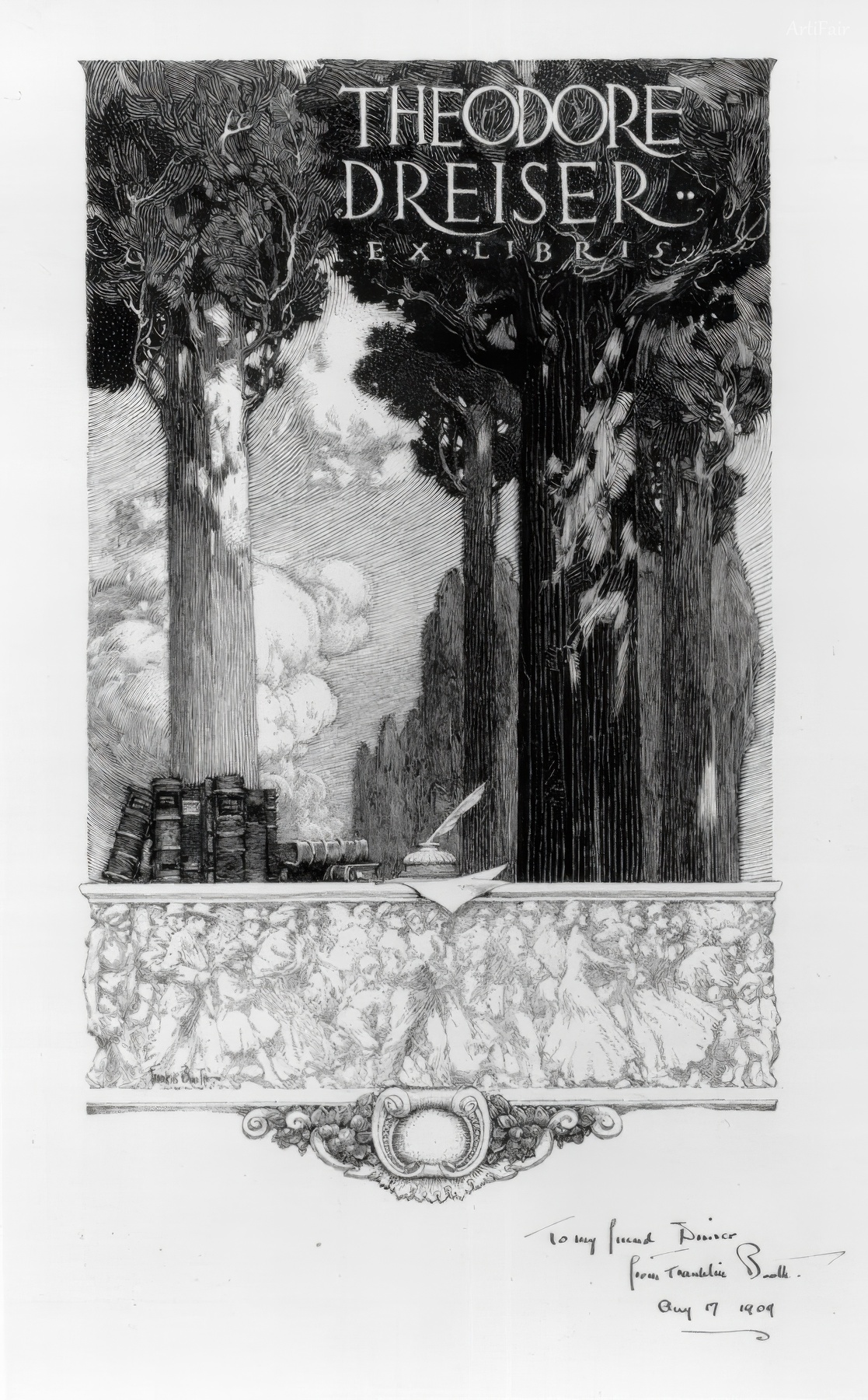 Theodore Dreiser's Ex Libris