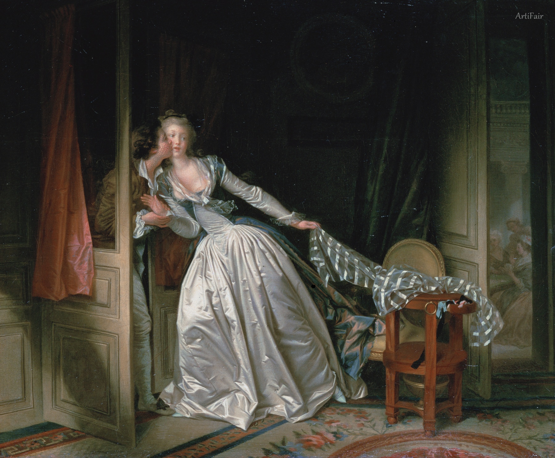 The stolen kiss
