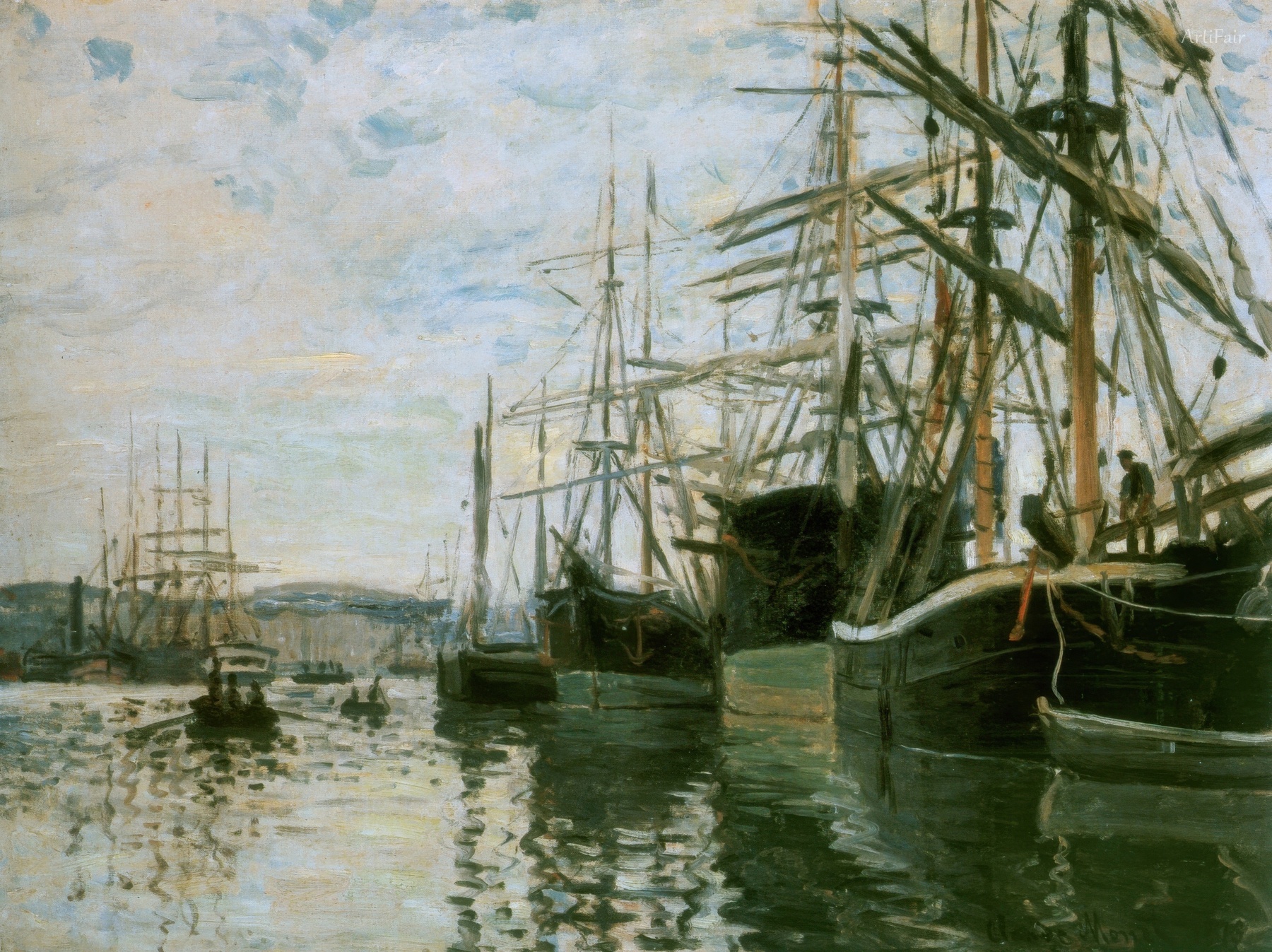 Boats at Rouen