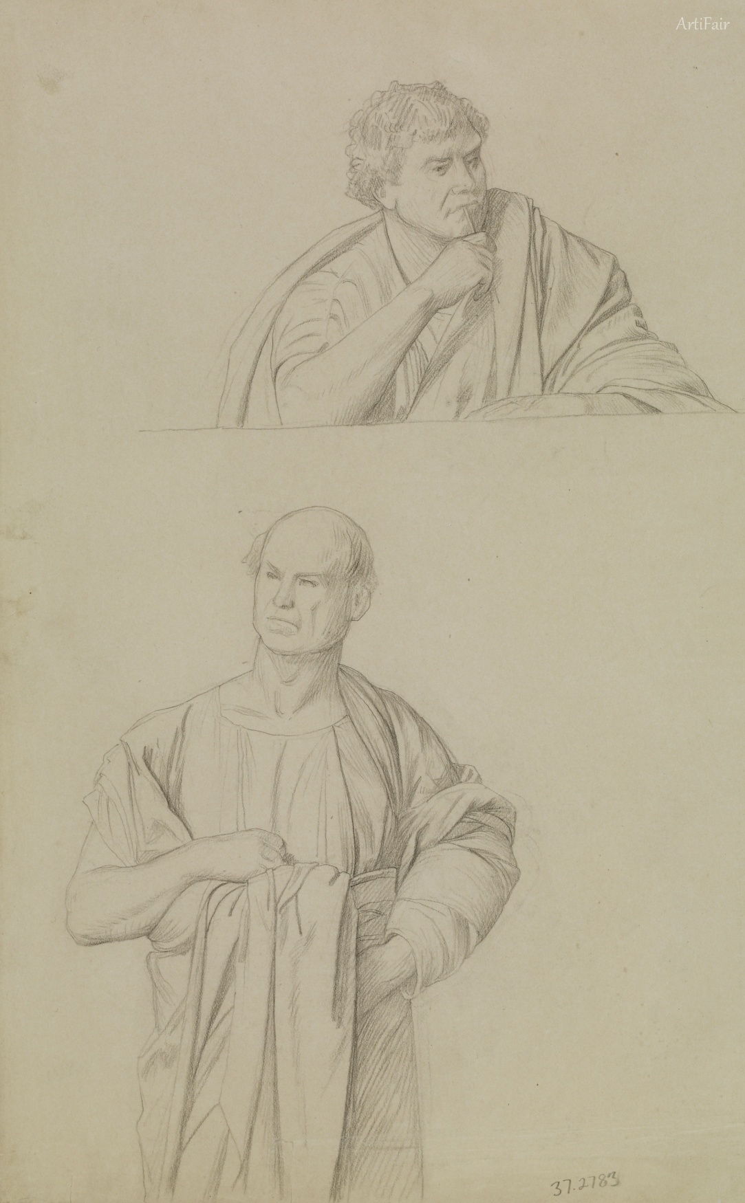 Studio di Disegno di Due Figure