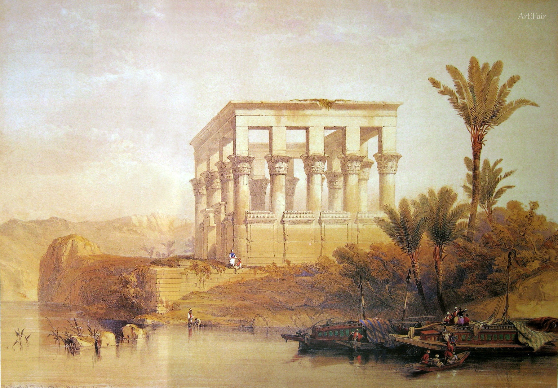 Hypaethralský chrám, Philae