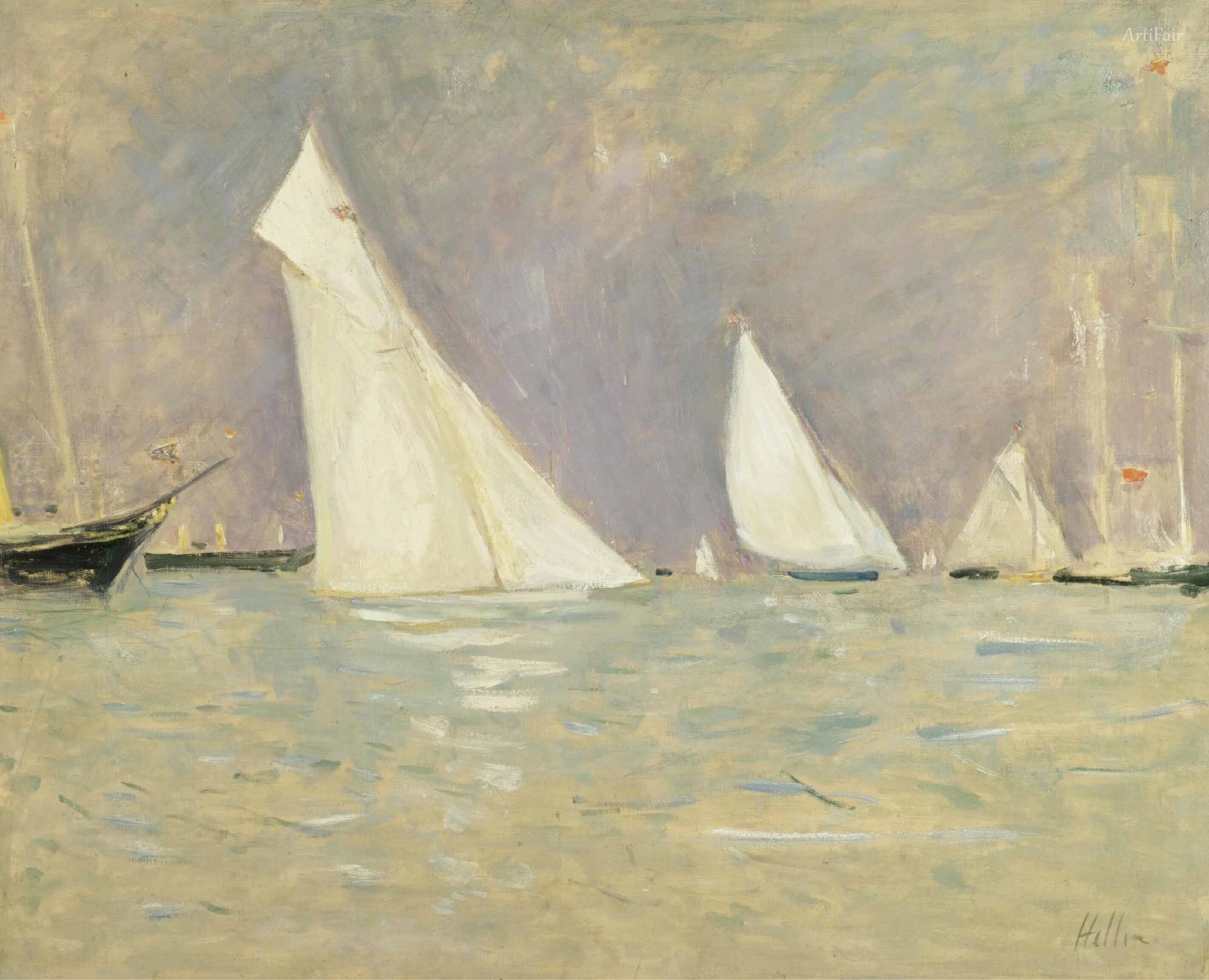 Regata di barche a vela a Cowes