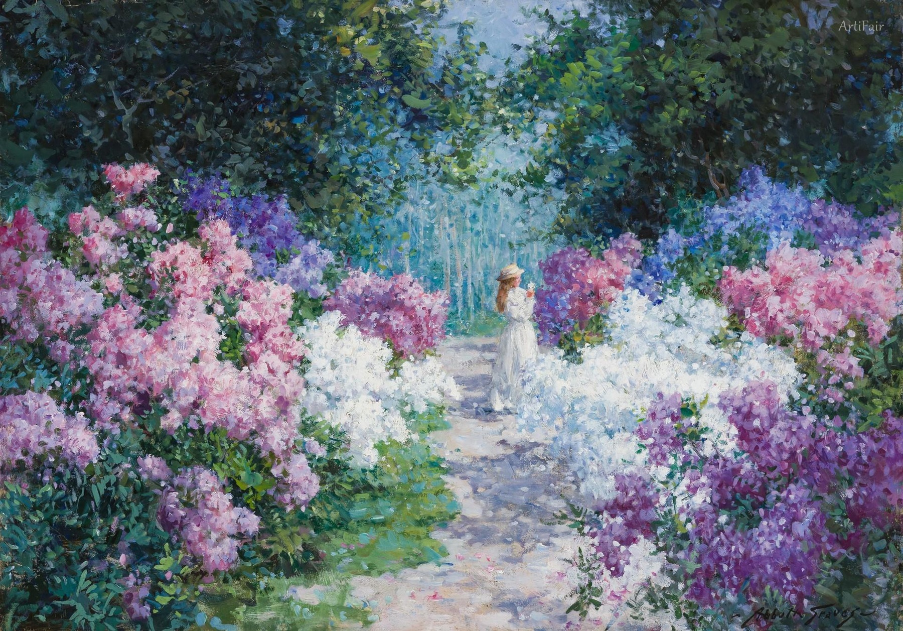 Springtime In The Garden
