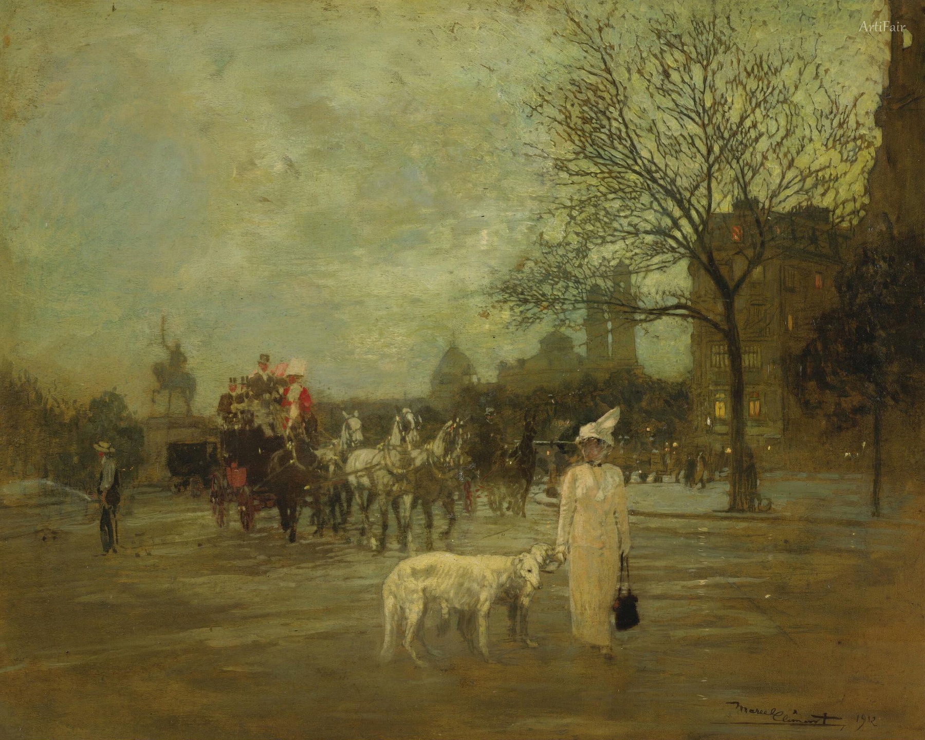 The Trocadero at Dusk