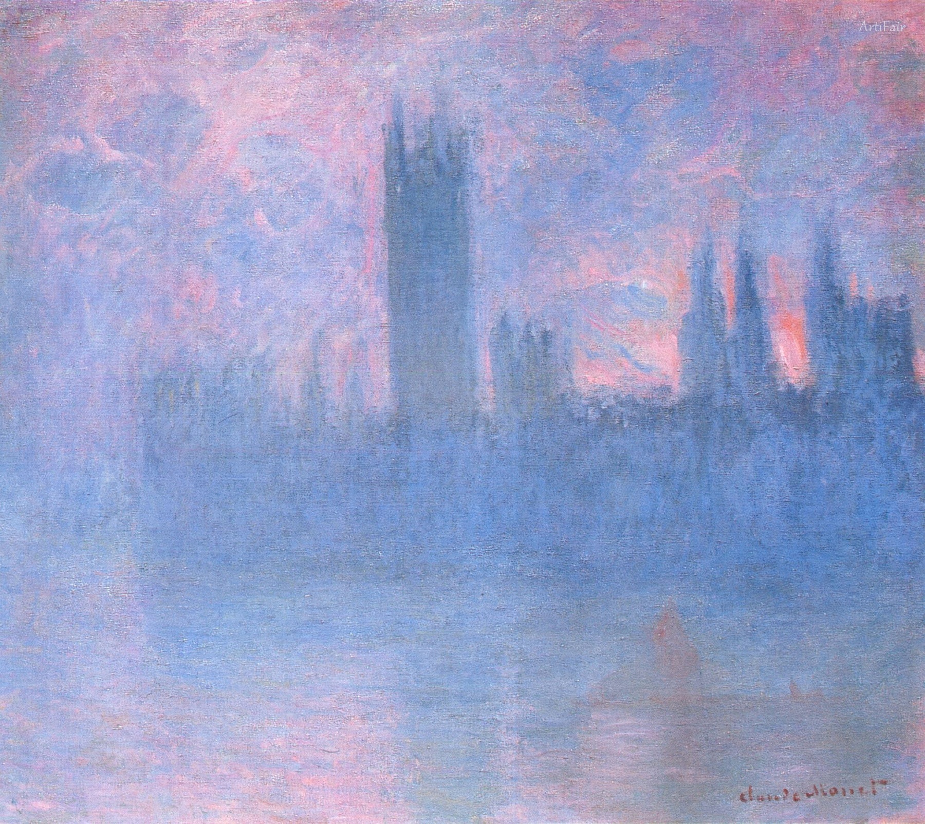 Houses of Parliament, Symfonie v Růžové