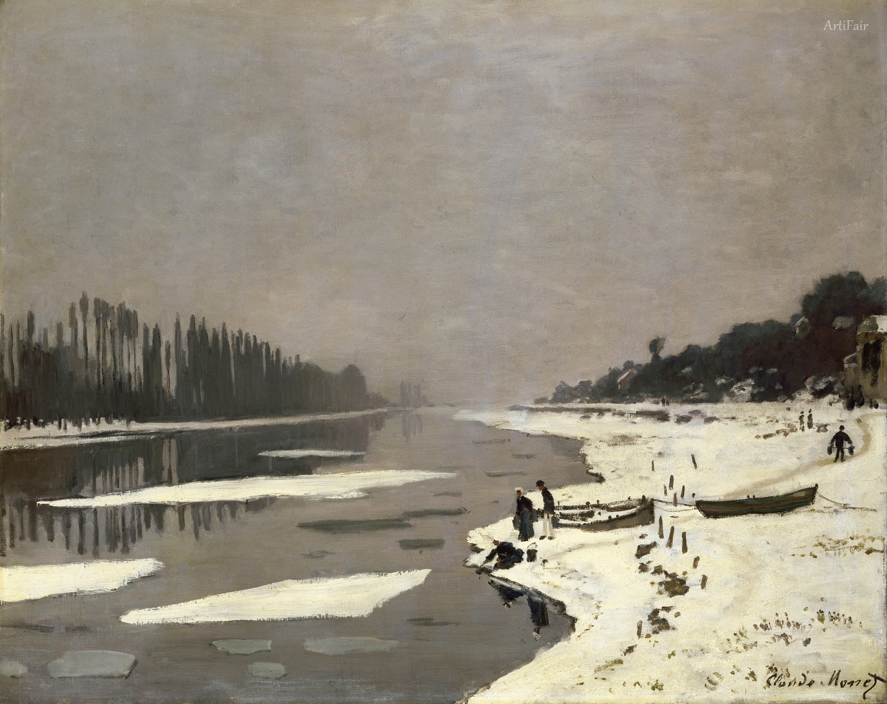 Ice at Bougival