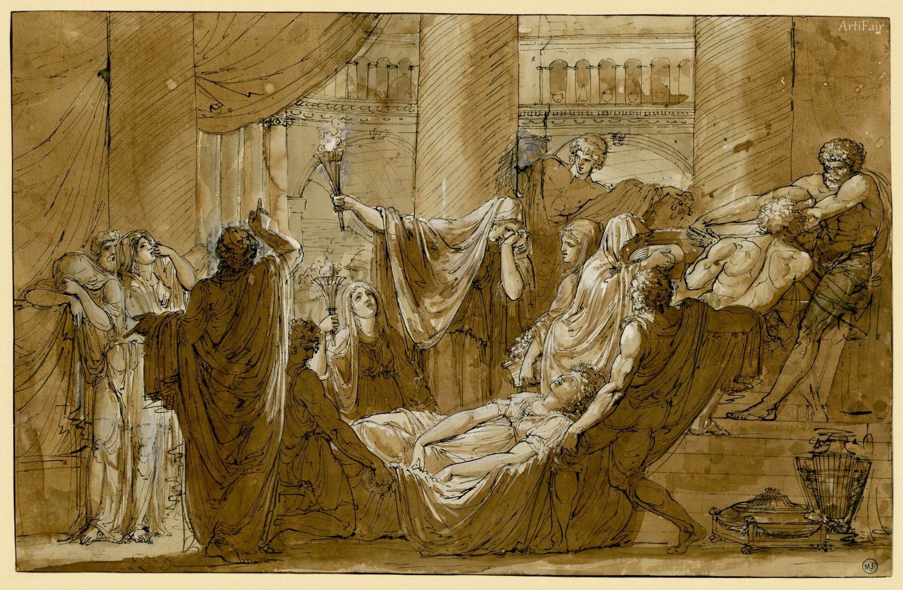 The Funeral of a Young Woman