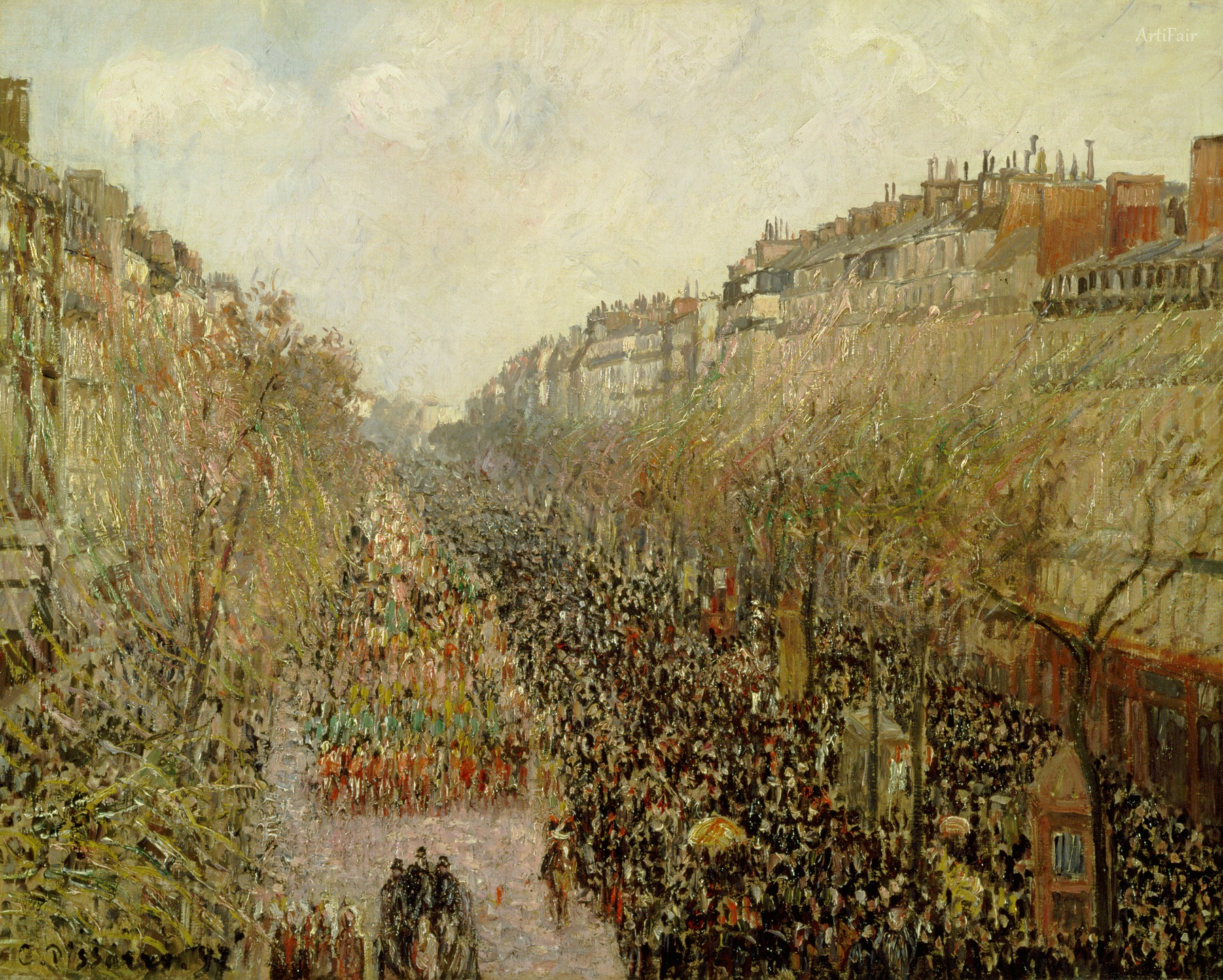 Boulevard Montmartre Mardi Gras 1897