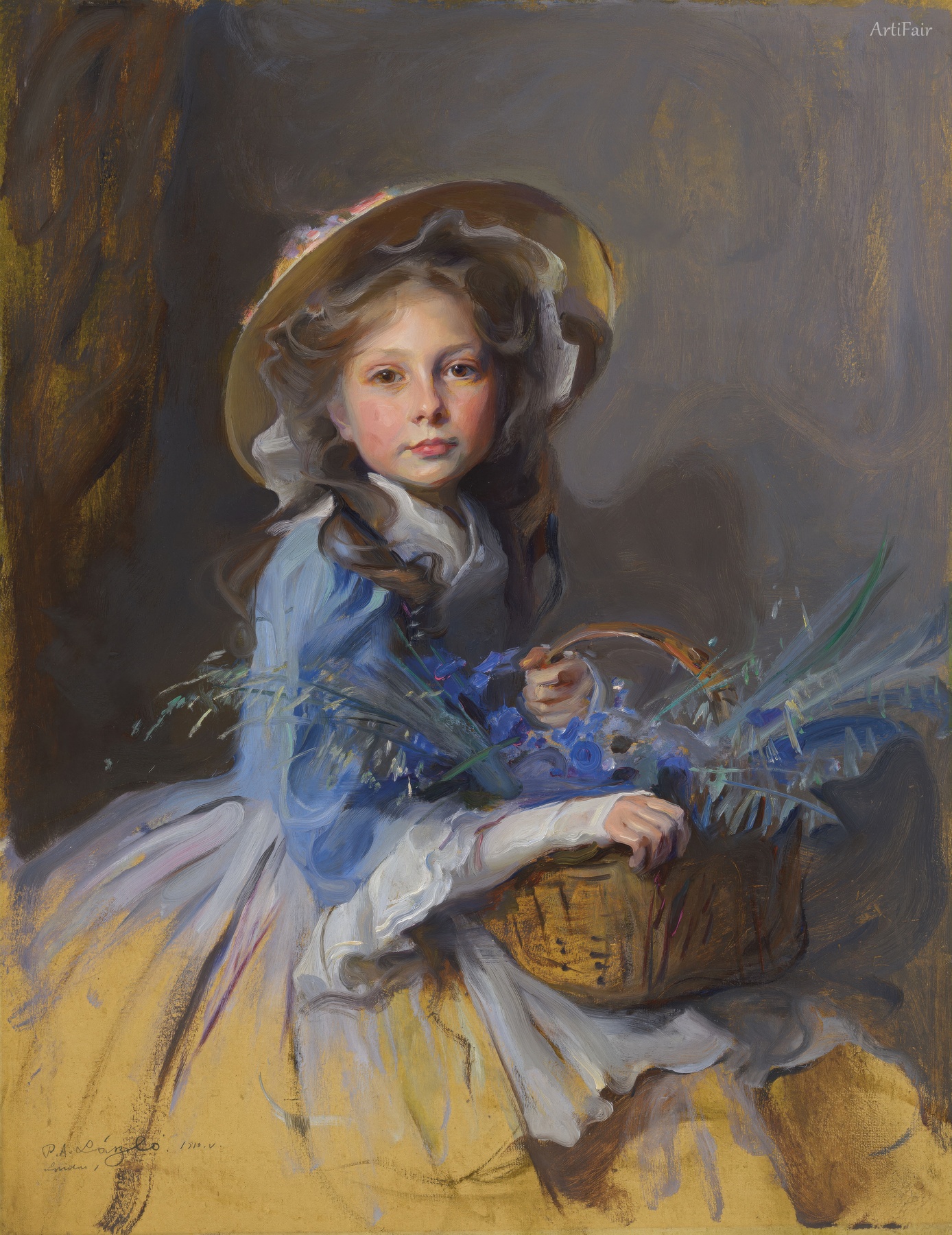 阿德里安·范·蒙塔古女士,原名安妮·梅布尔·奥莉维亚·特鲁顿 1910