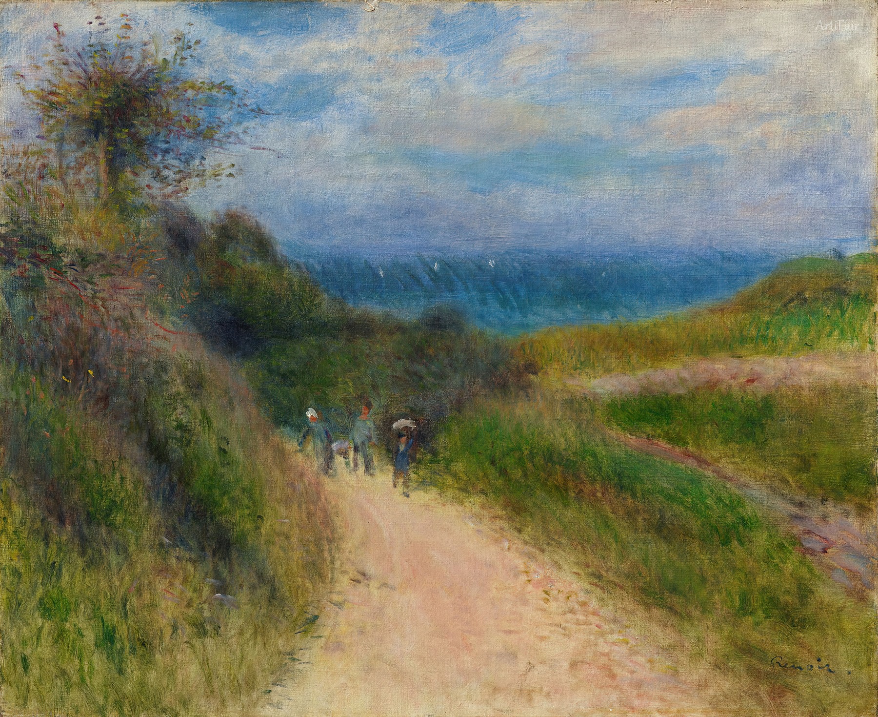 Weg nach Berneval