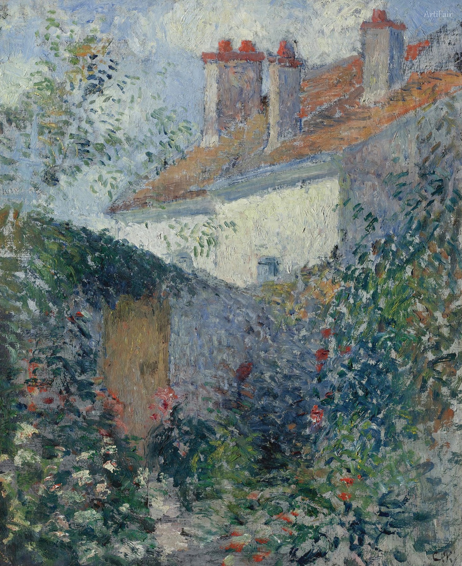 Houses at Pontoise