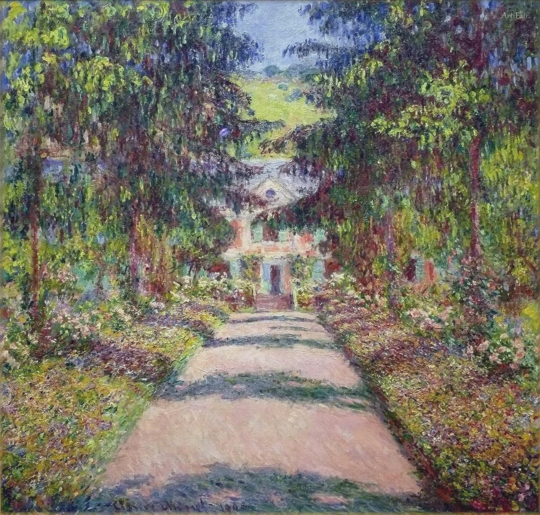 Pathway in Monet's Garden at Giverny