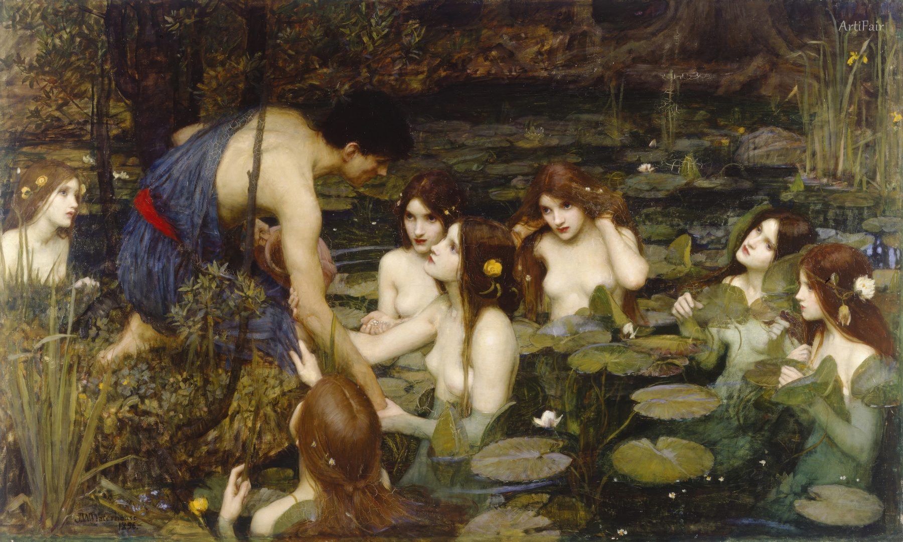 Hylas and the Nymphs