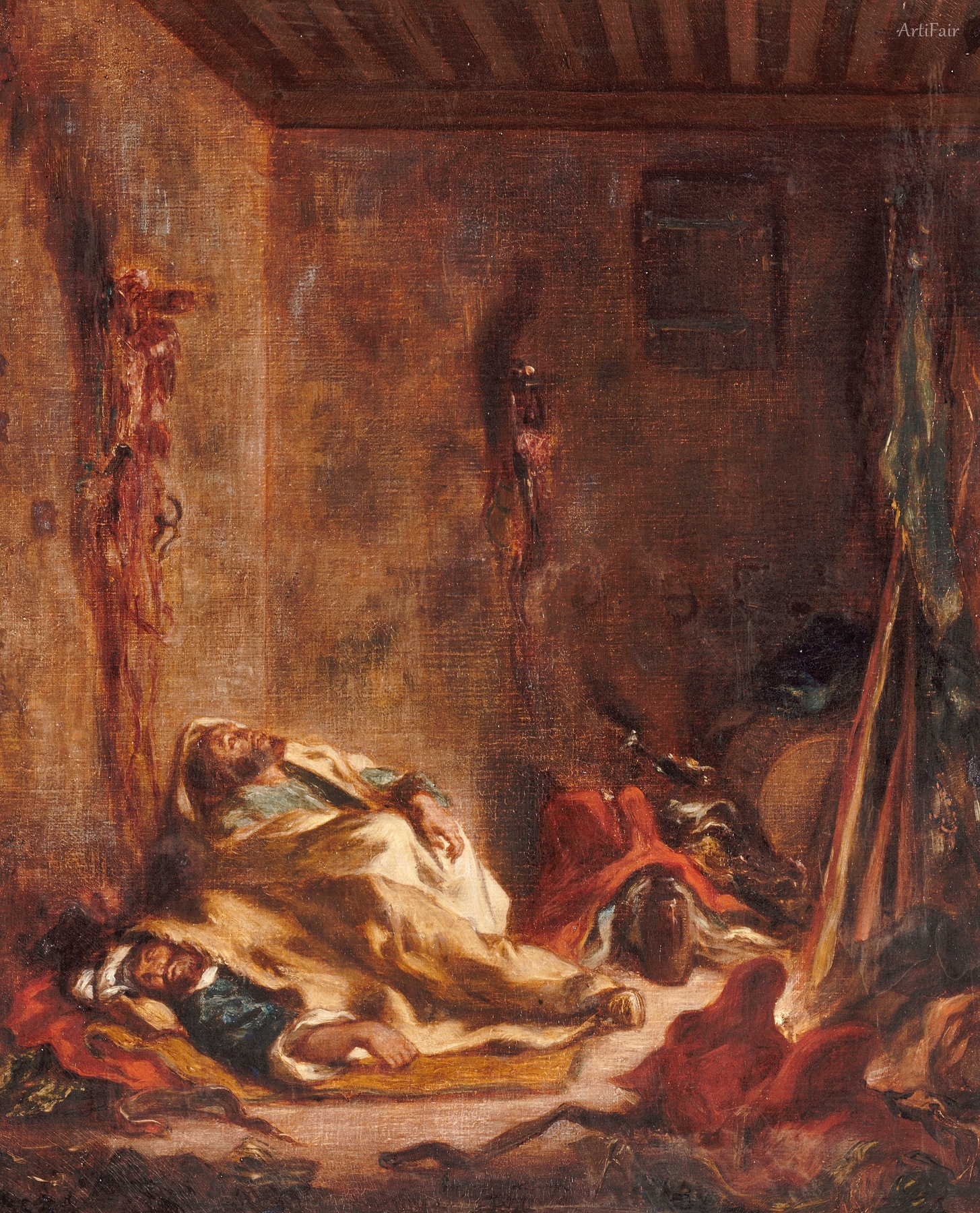 Ruang Penjaga di Meknès 1847