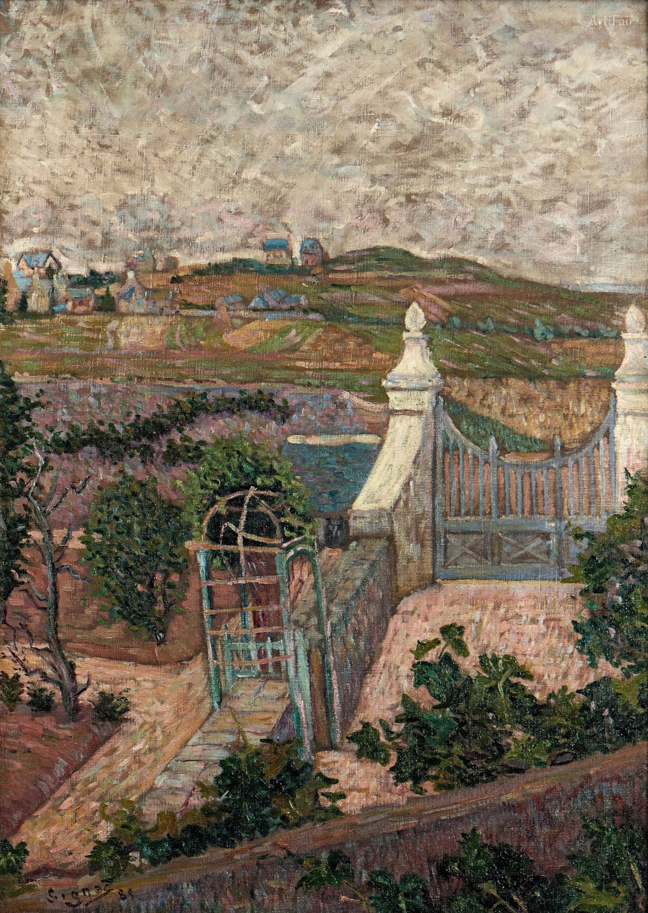 Saint-Briac. D'une fenêtre