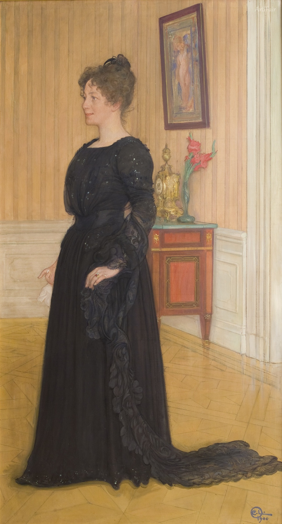 Portrét paní Signe Thiel