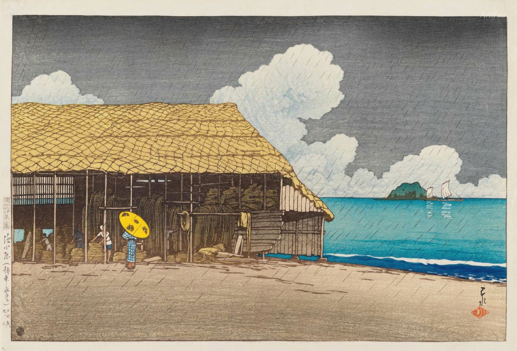 Note di Viaggio II: Capanna sulla Spiaggia (Echū Himi) 1921