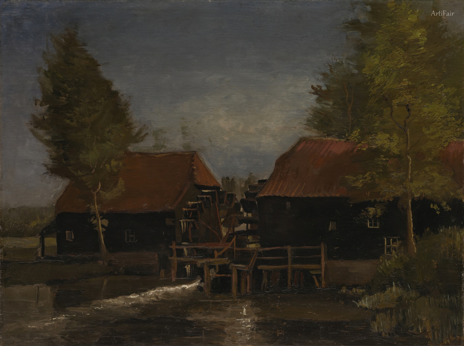 Water Mill at Kollen near Nuenen