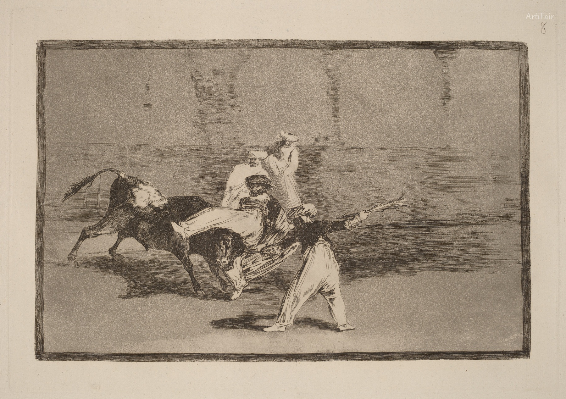 Bullfight: The Moor Caught by the Bull