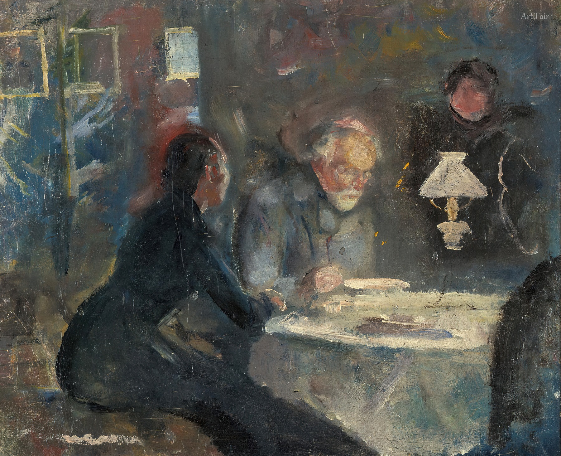 At Supper 1883