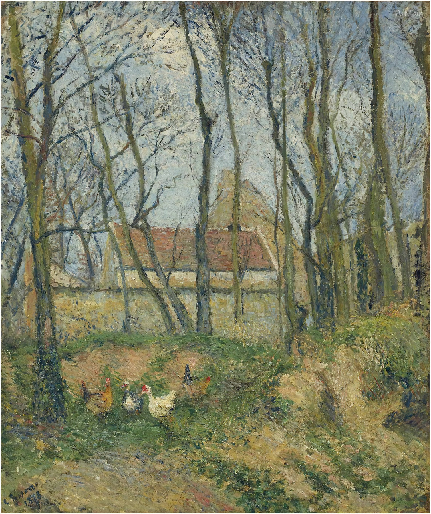 Cesta sběračů hadrů, Pontoise