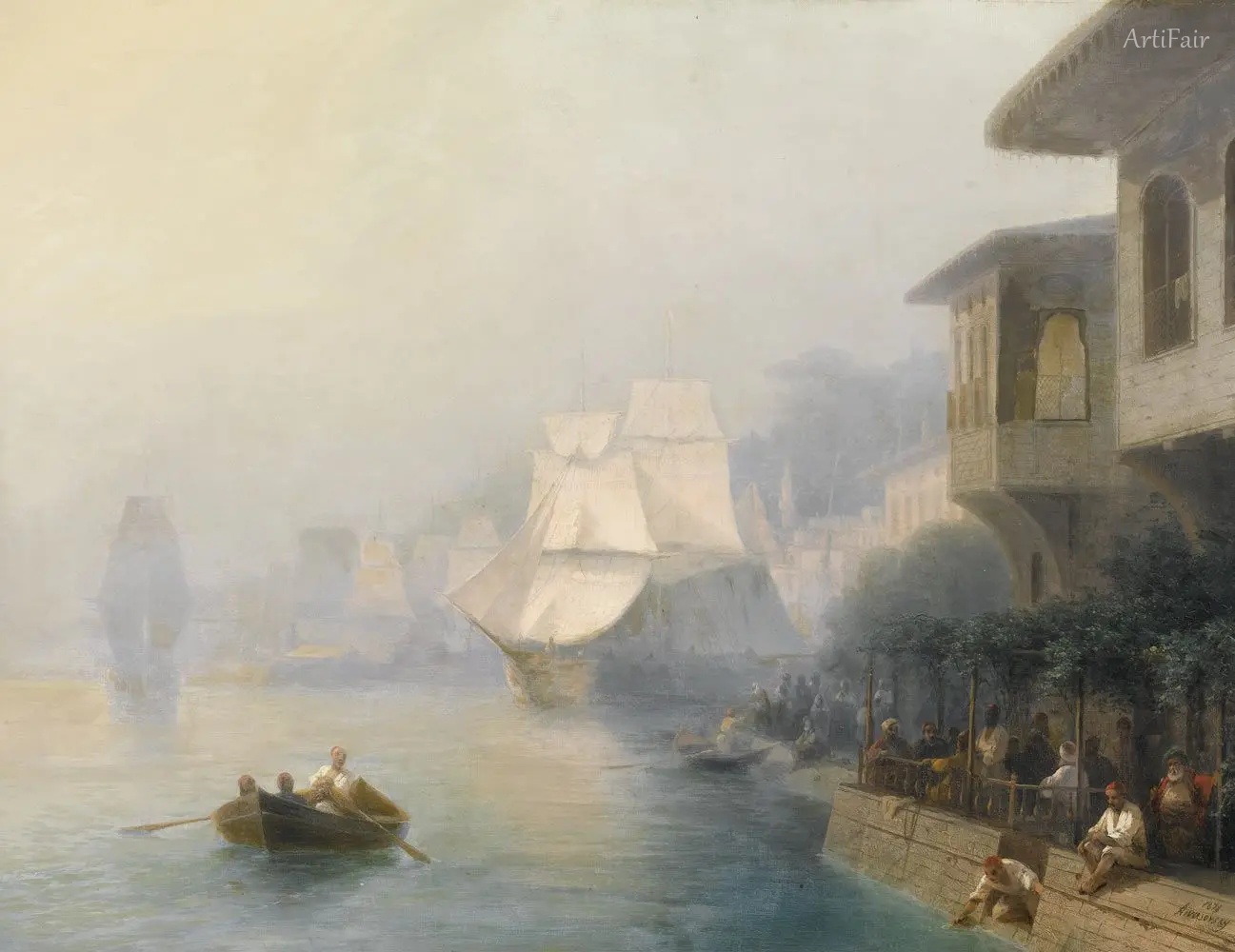 View of the Bosporus Strait
