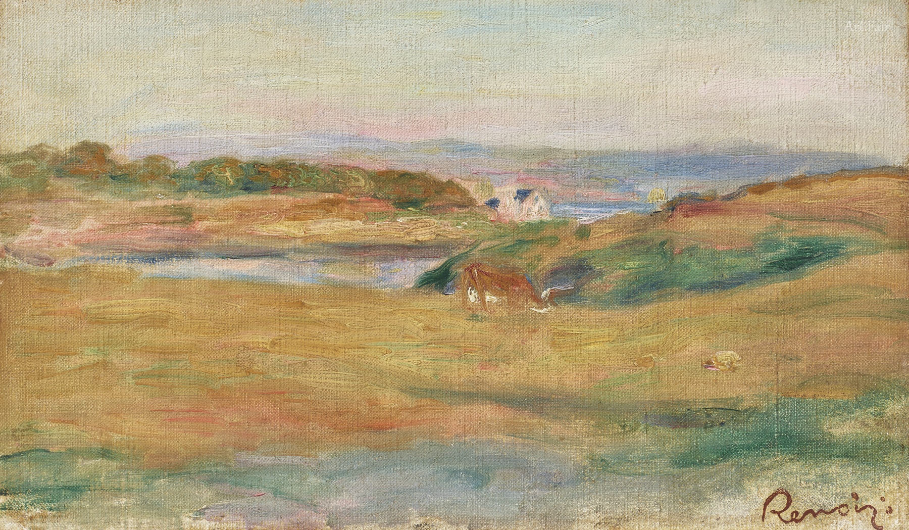 Seascape near the seaside