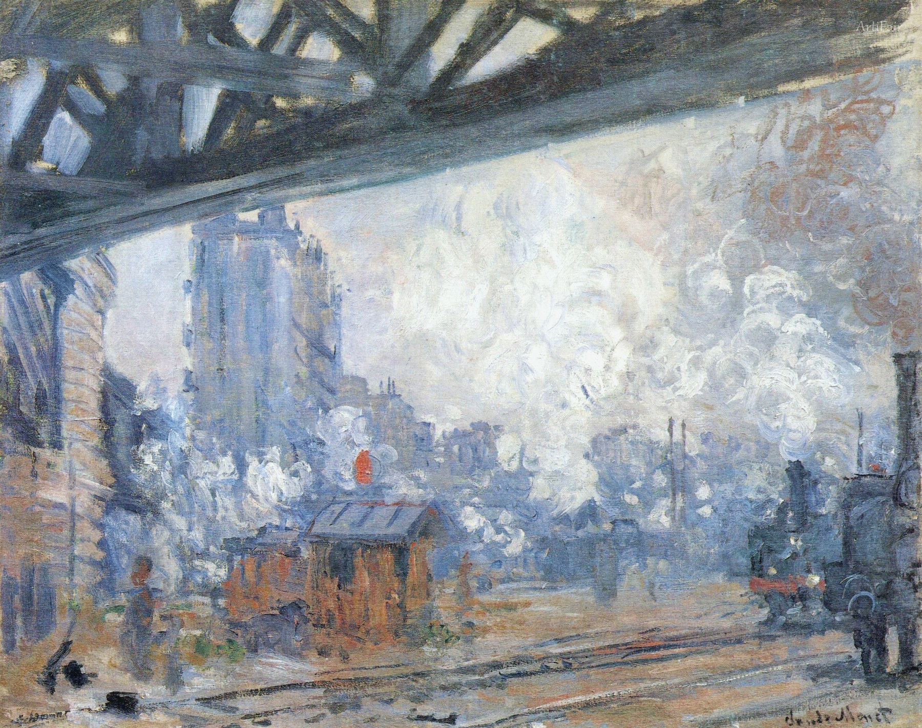 Saint-Lazare Station, Exterior View