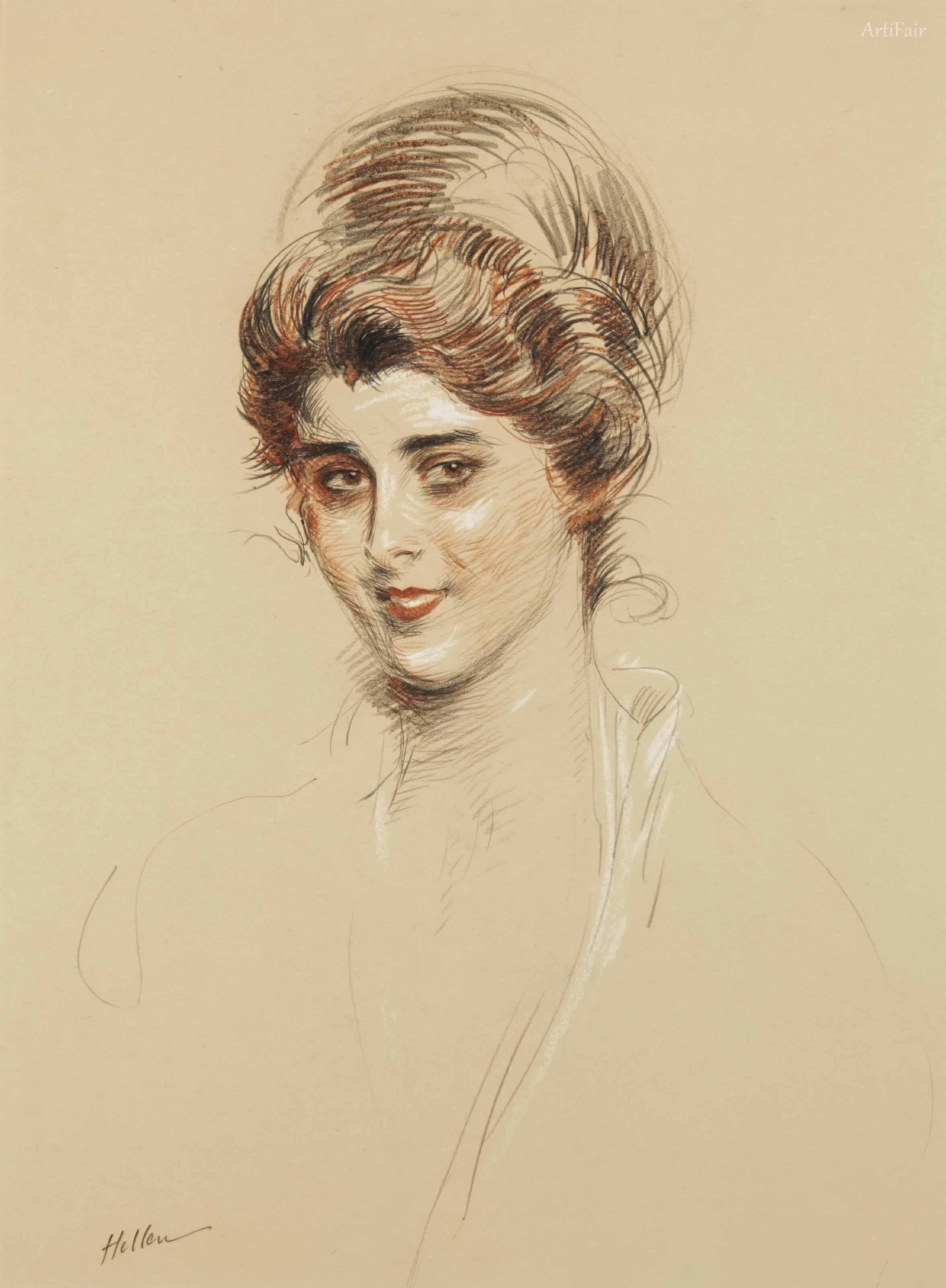 Portrait of a Smiling Woman