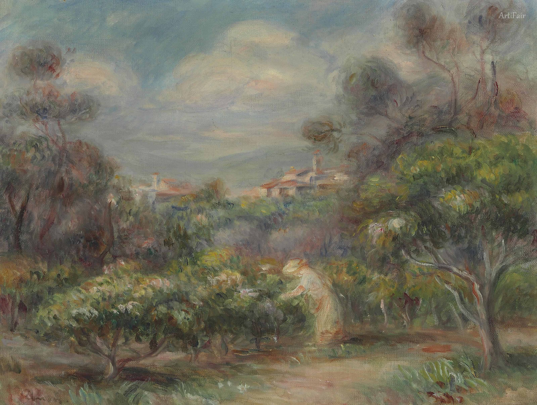 Paysage près de Cagnes
