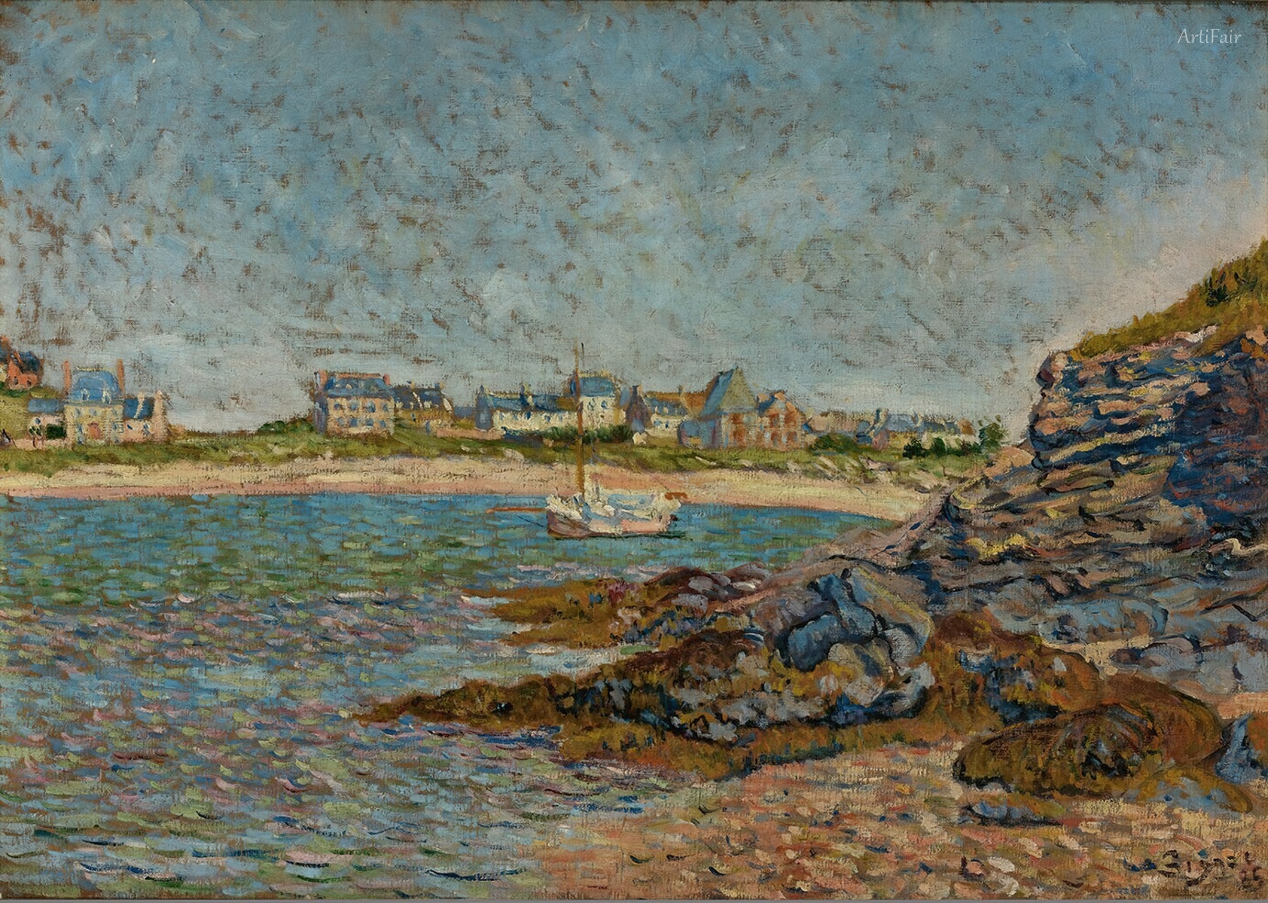 Saint-Briac, View of the Port