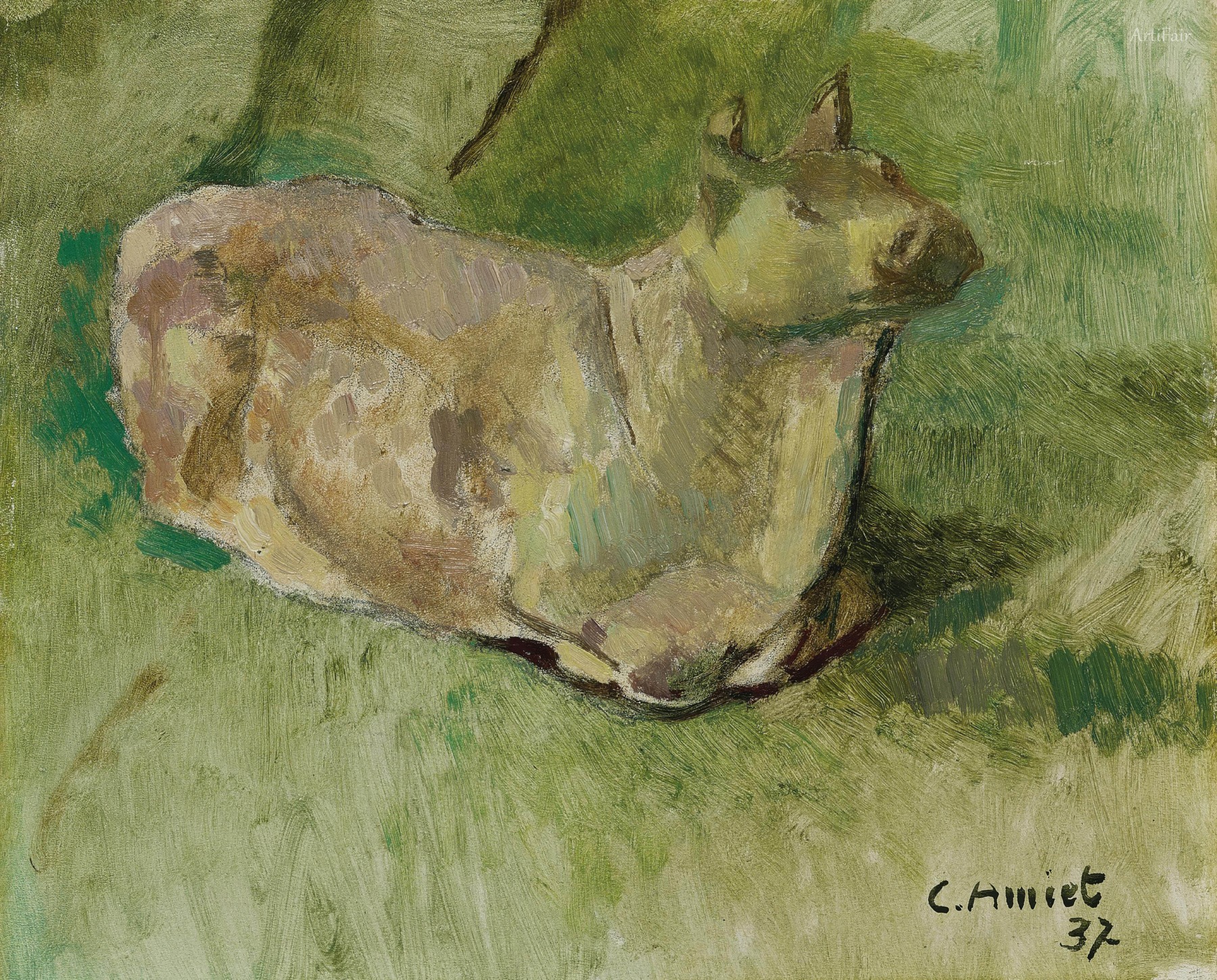 Chinese Cow 1937