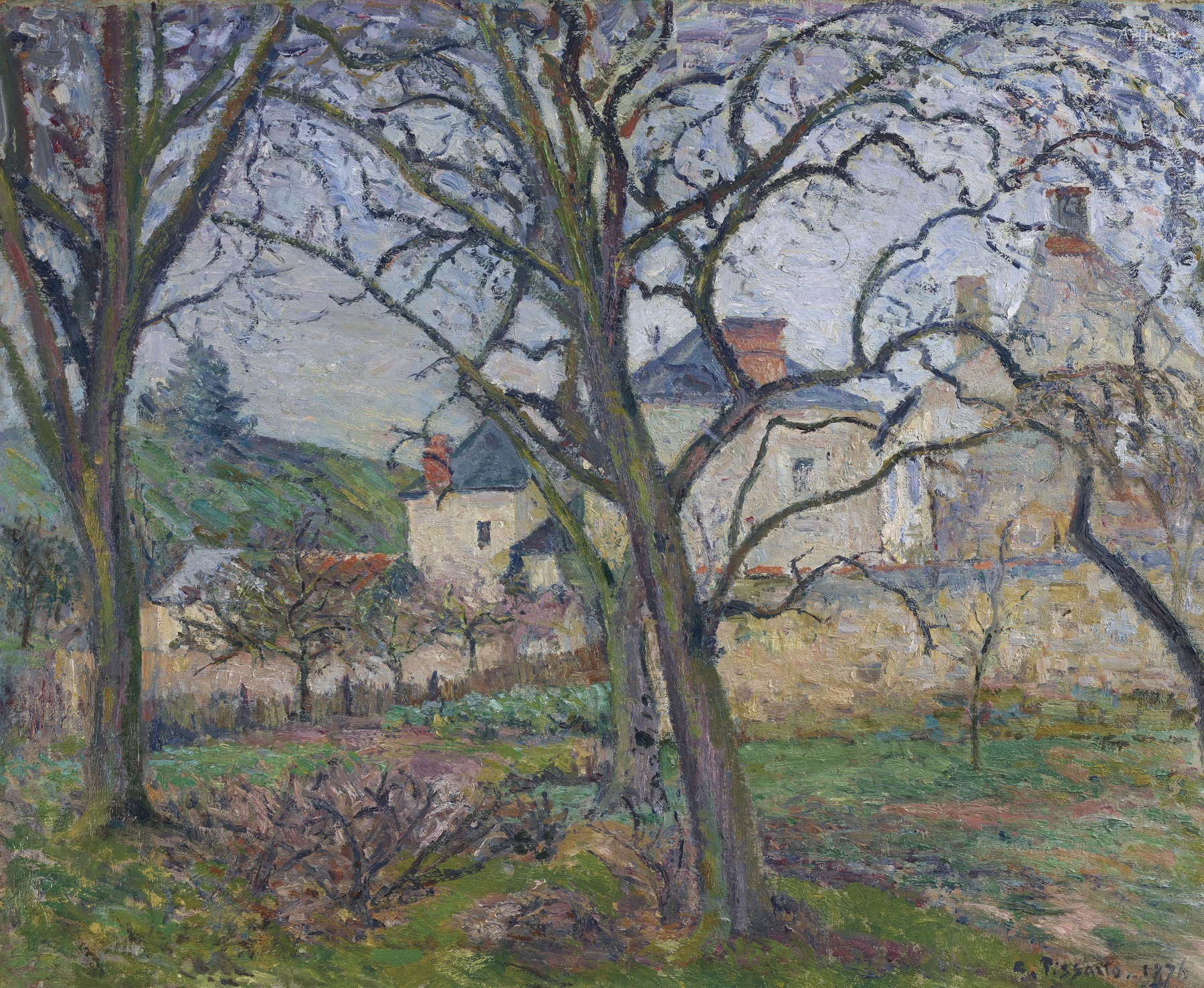 Garden of Maubuisson, Seen Towards the Saint-Denis Coast, Pontoise