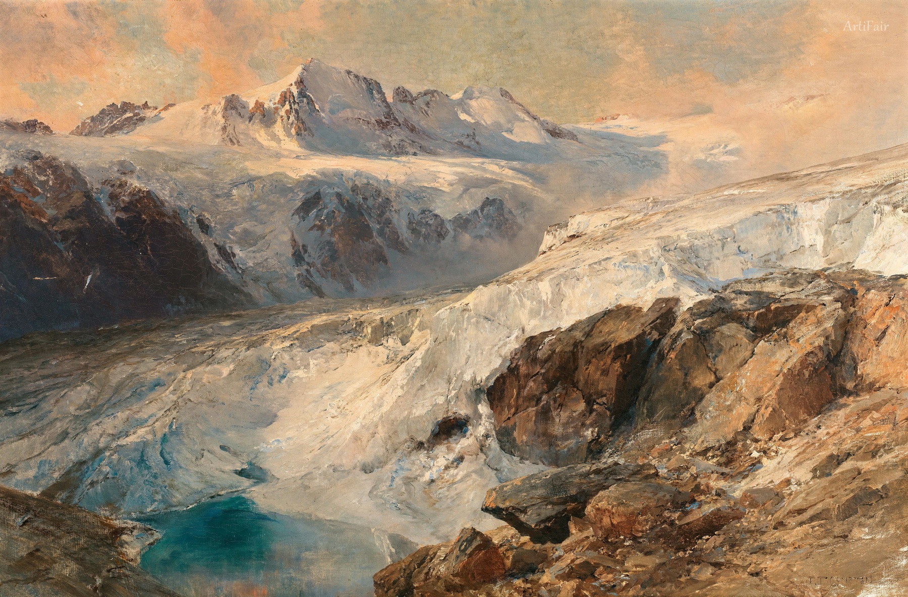 ธารน้ำแข็ง Grand Croux, Cogne