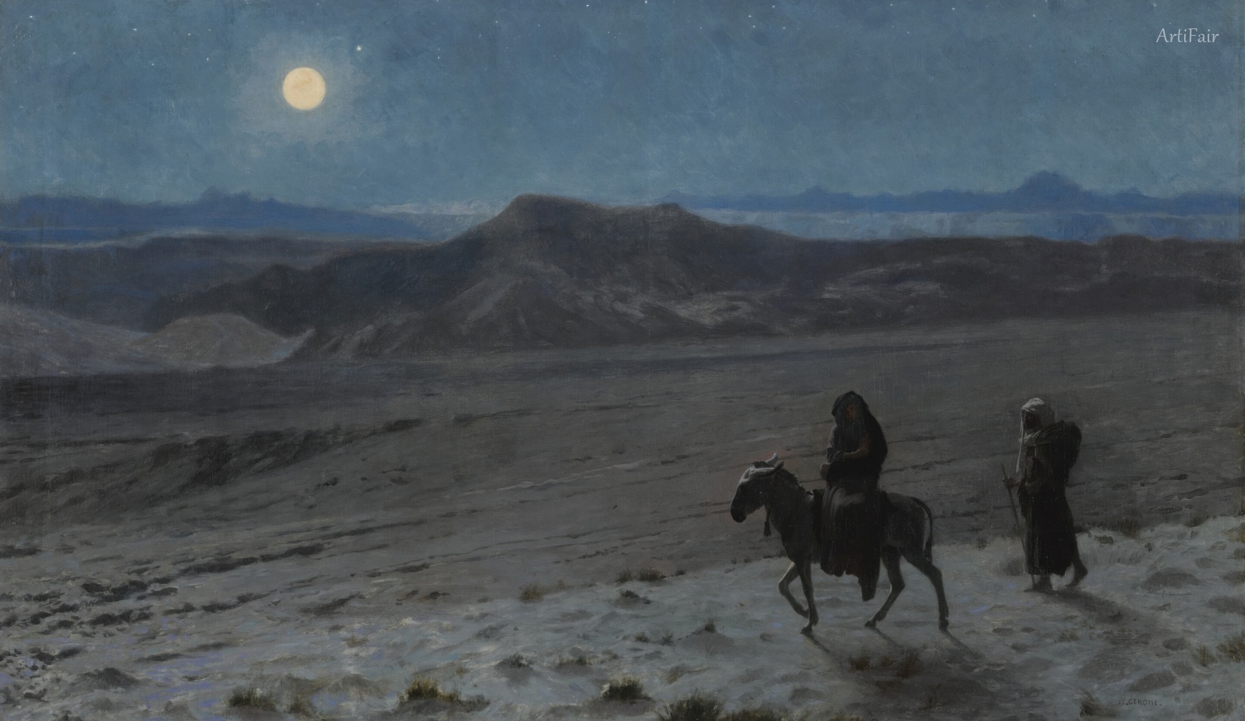 The Flight into Egypt (Night)
