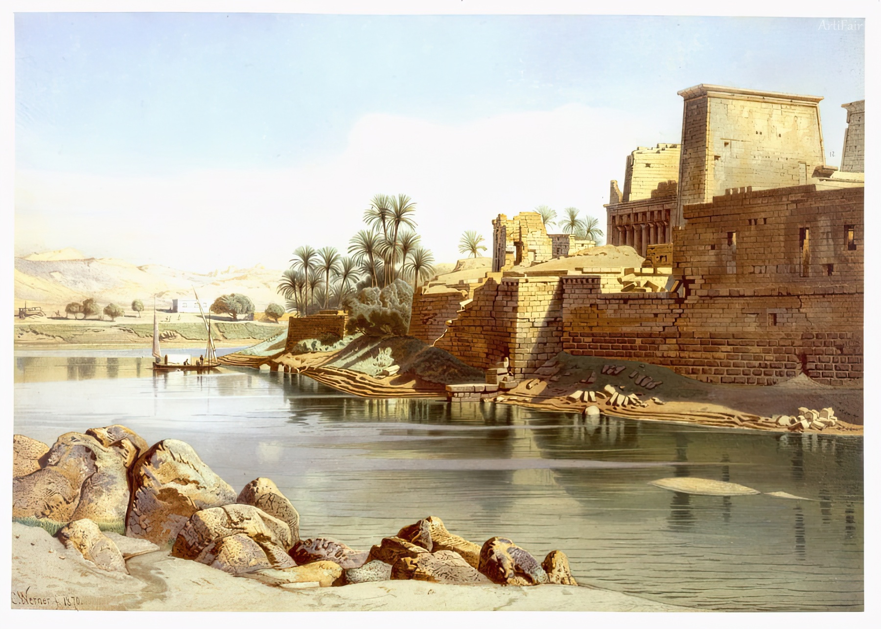 Temple of Isis at Philae